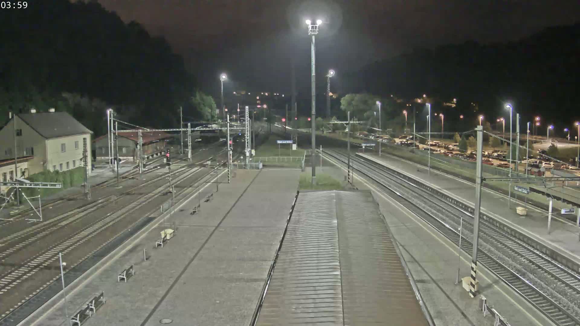Usti nad Orlici Main Train Station Live Cam - Usti nas Orlici, Pardubice, Czechia