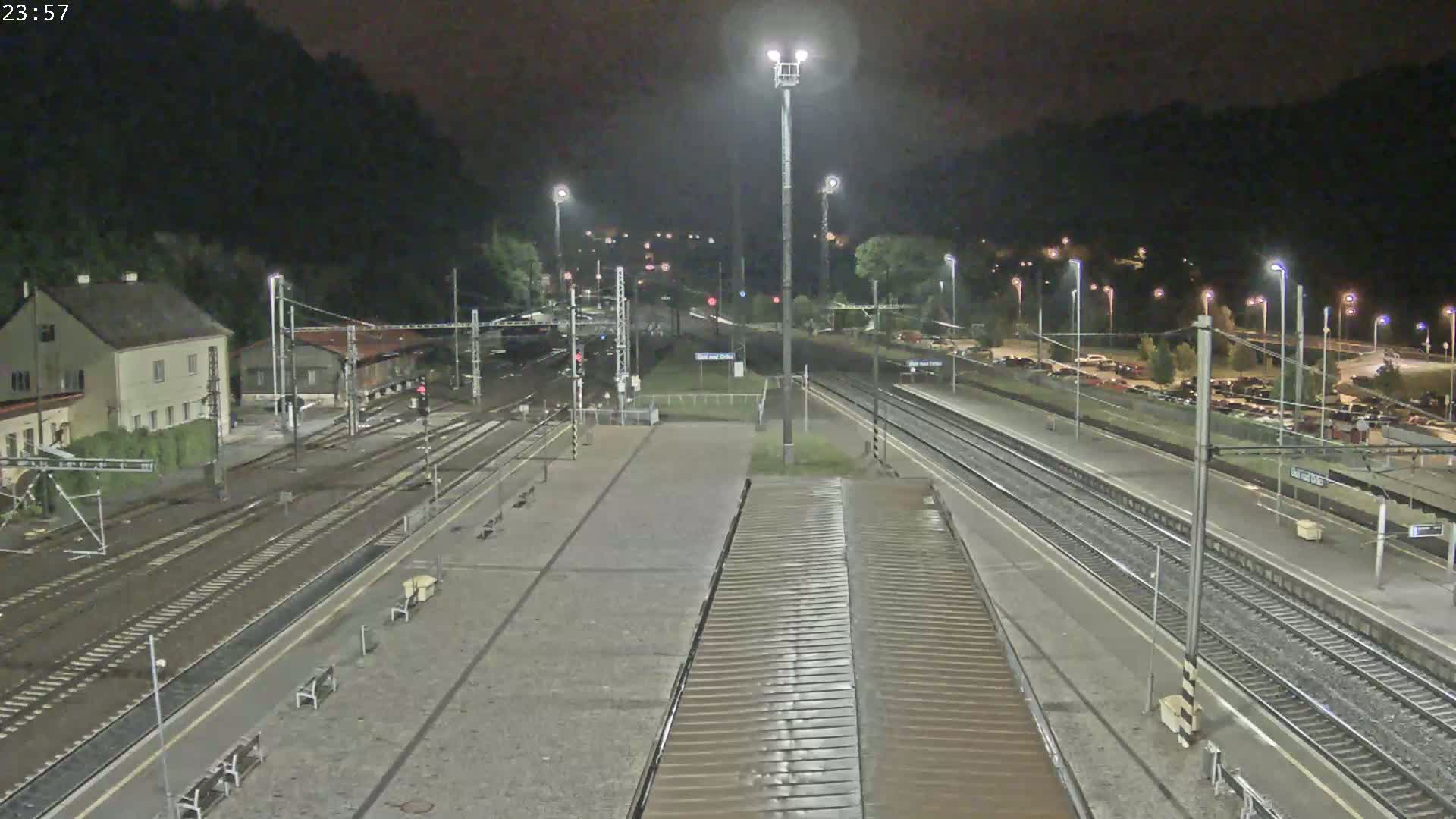 Usti nad Orlici Main Train Station Live Cam - Usti nas Orlici, Pardubice, Czechia