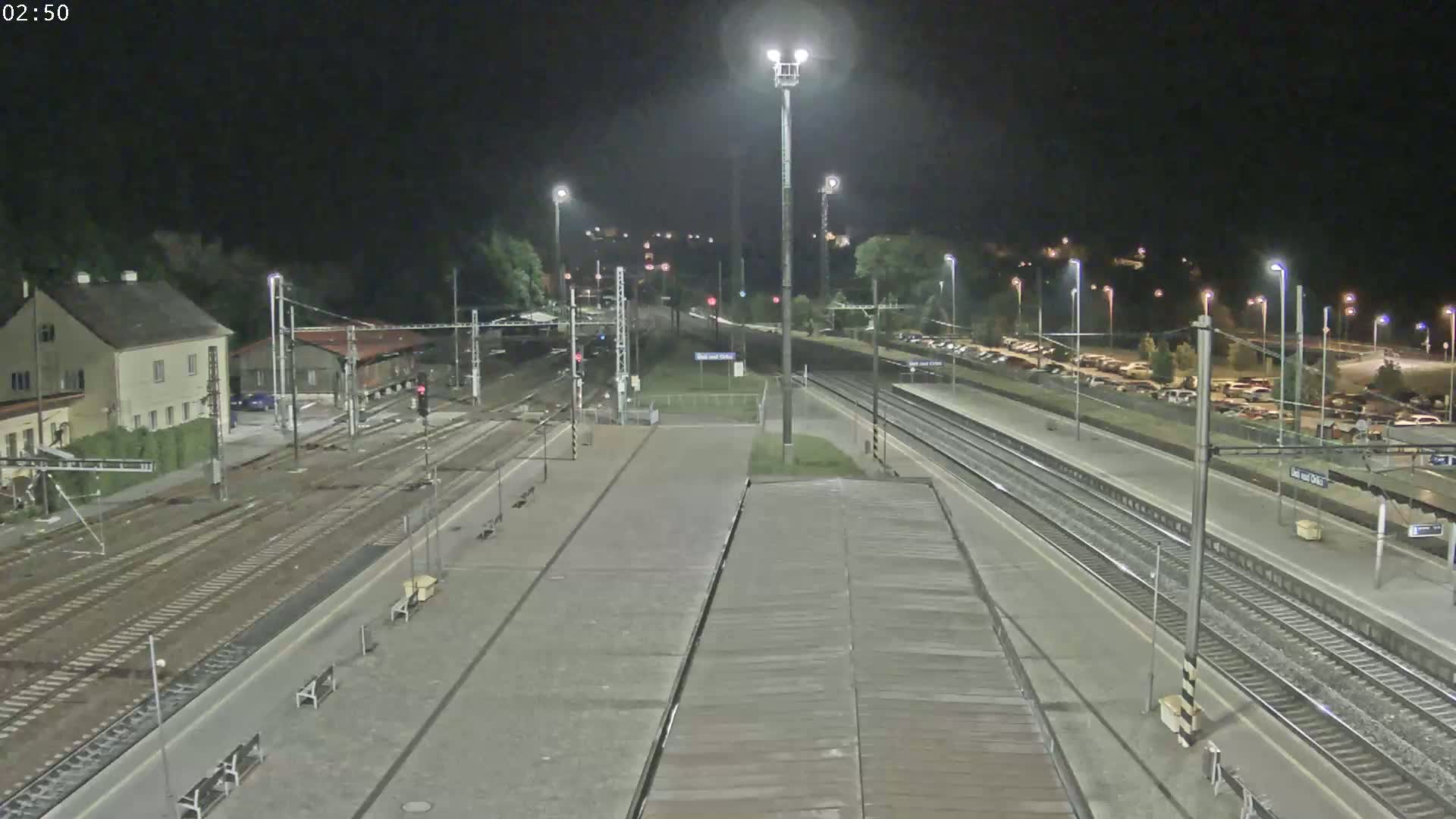 Usti nad Orlici Main Train Station Live Cam - Usti nas Orlici, Pardubice, Czechia
