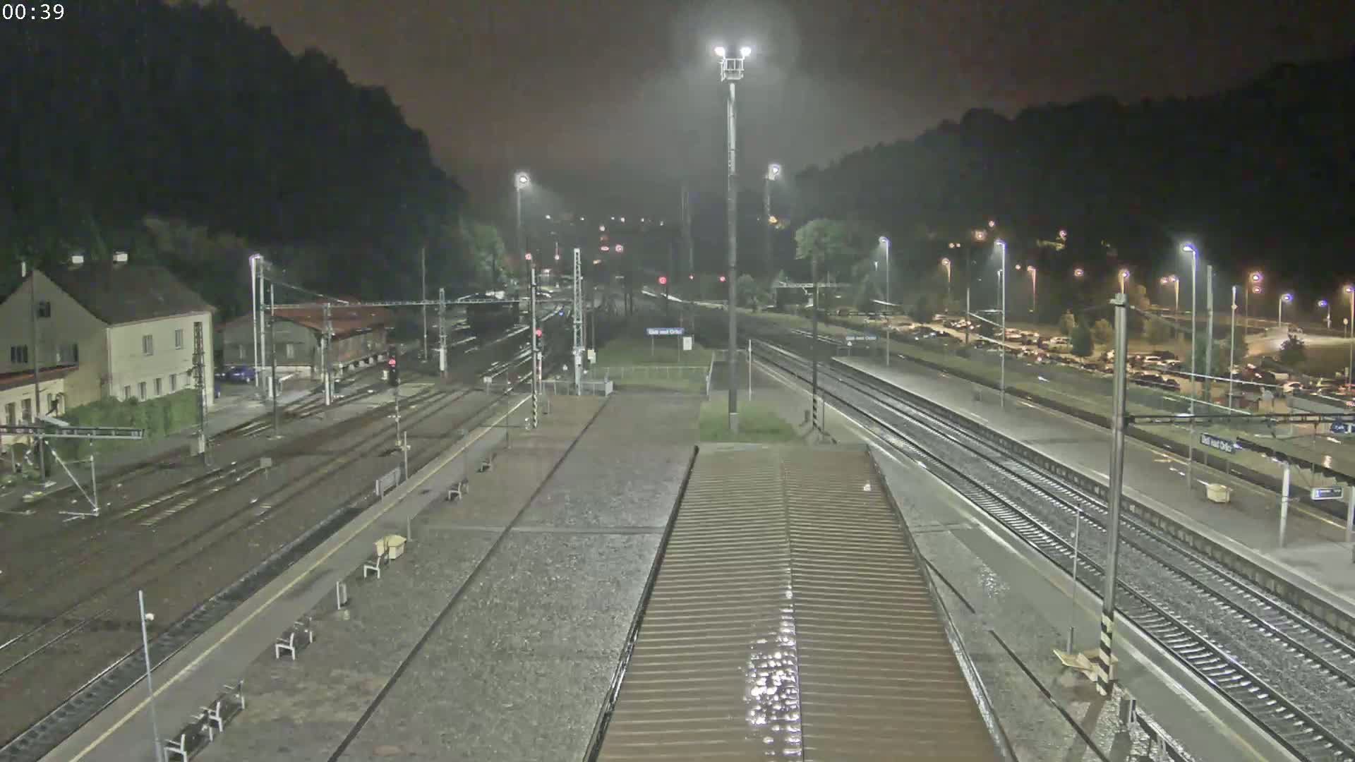 Usti nad Orlici Main Train Station Live Cam - Usti nas Orlici, Pardubice, Czechia