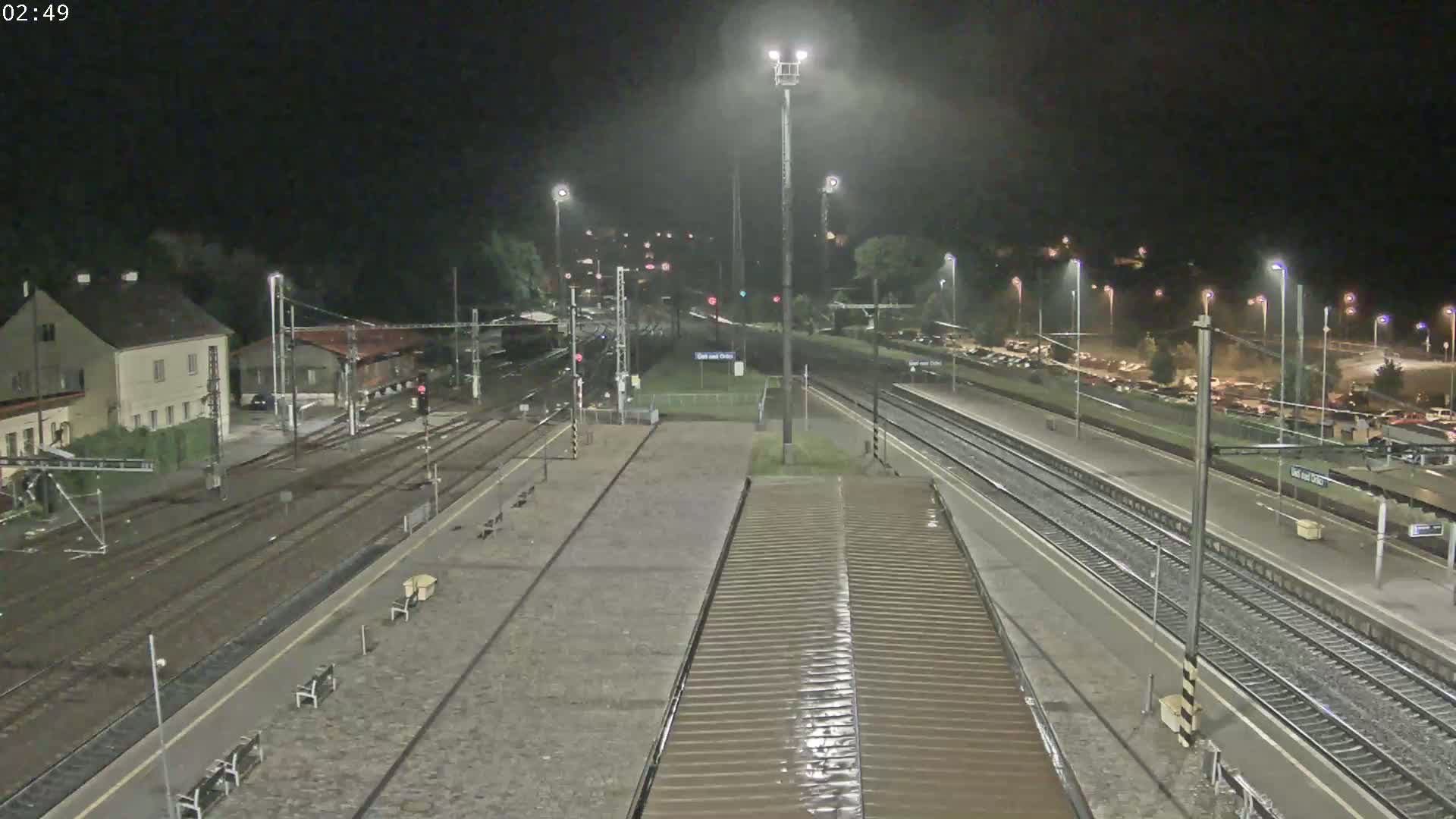 Usti nad Orlici Main Train Station Live Cam - Usti nas Orlici, Pardubice, Czechia