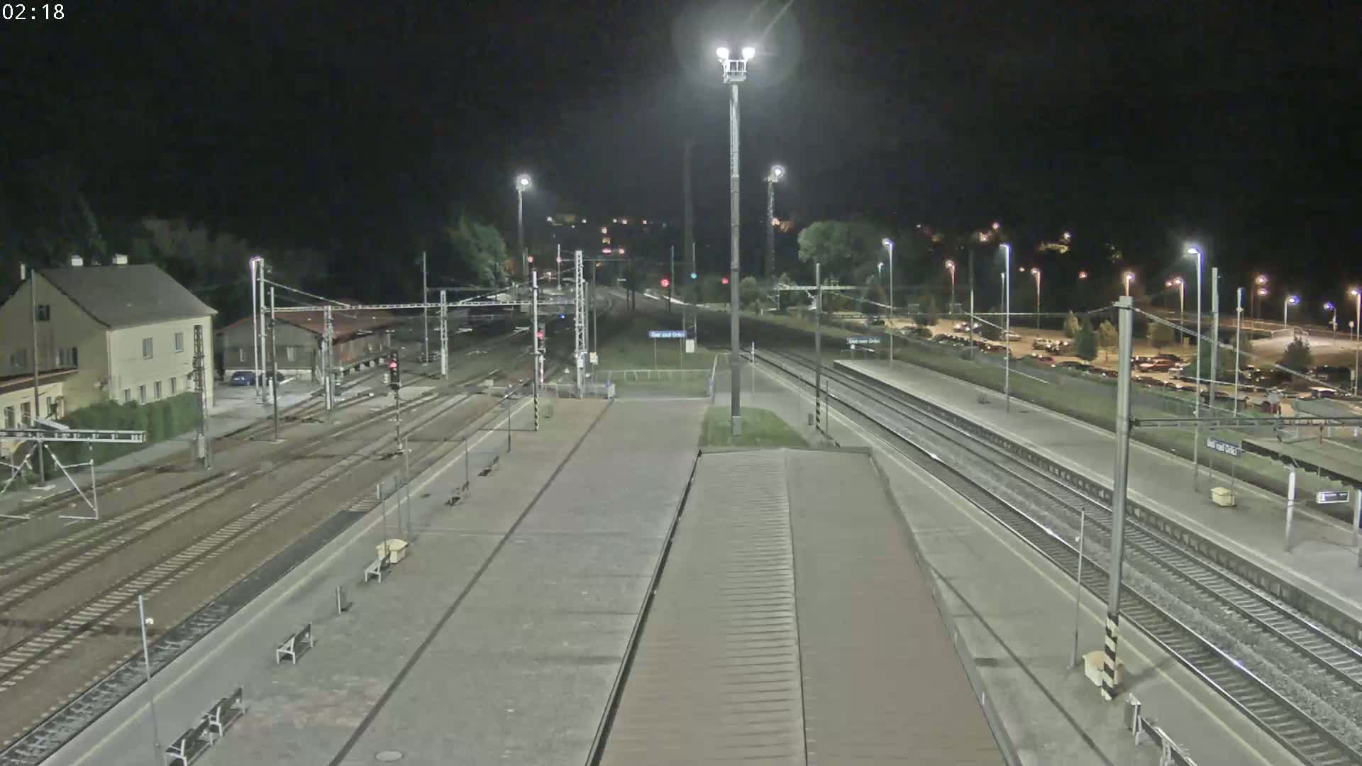 Usti nad Orlici Main Train Station Live Cam - Usti nas Orlici, Pardubice, Czechia
