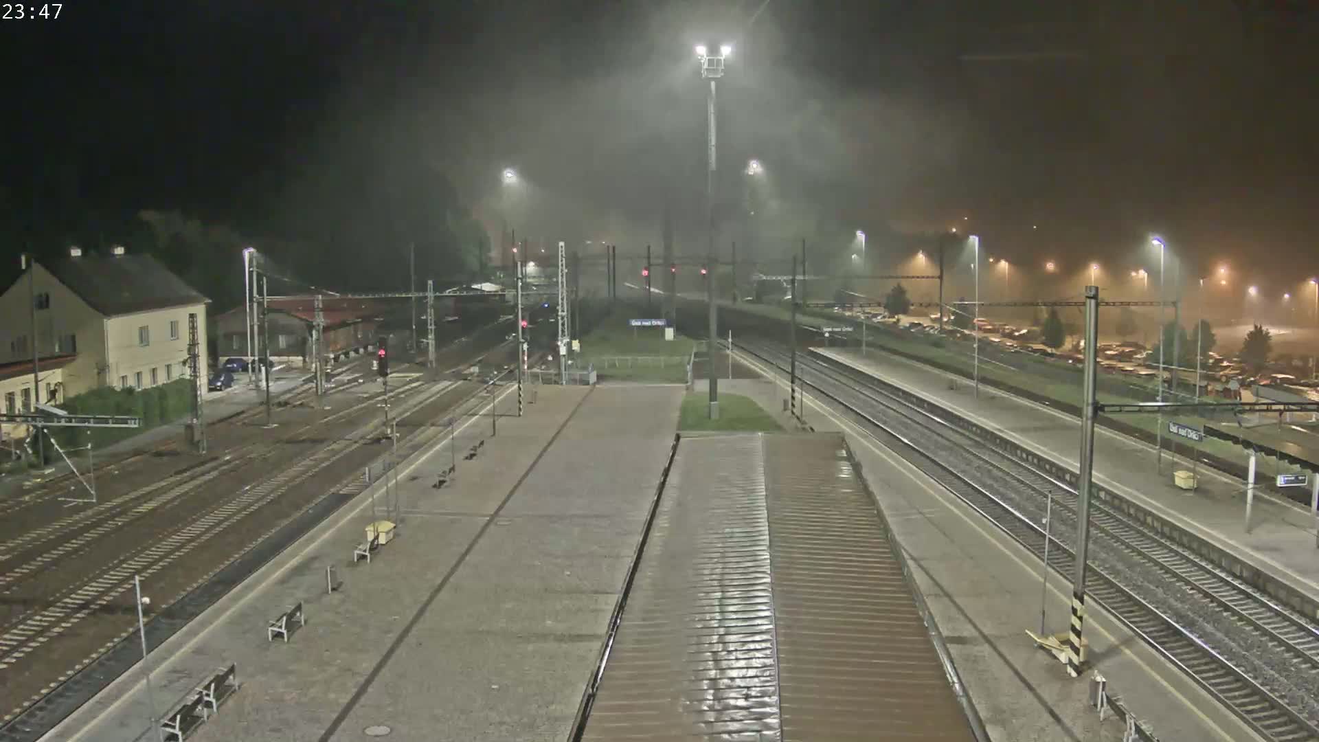 Usti nad Orlici Main Train Station Live Cam - Usti nas Orlici, Pardubice, Czechia