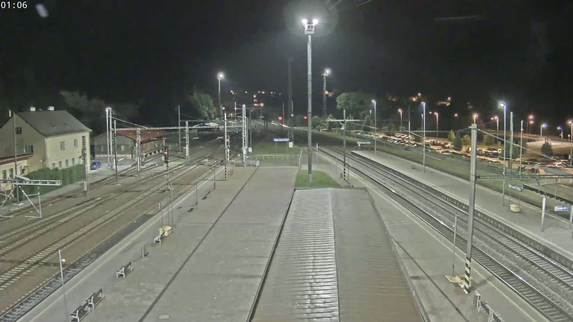 Usti nad Orlici Main Train Station Live Cam - Usti nas Orlici, Pardubice, Czechia
