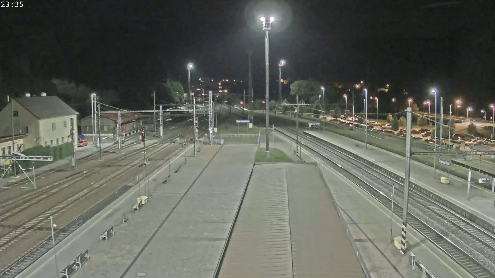 Usti nad Orlici Main Train Station Live Cam - Usti nas Orlici, Pardubice, Czechia