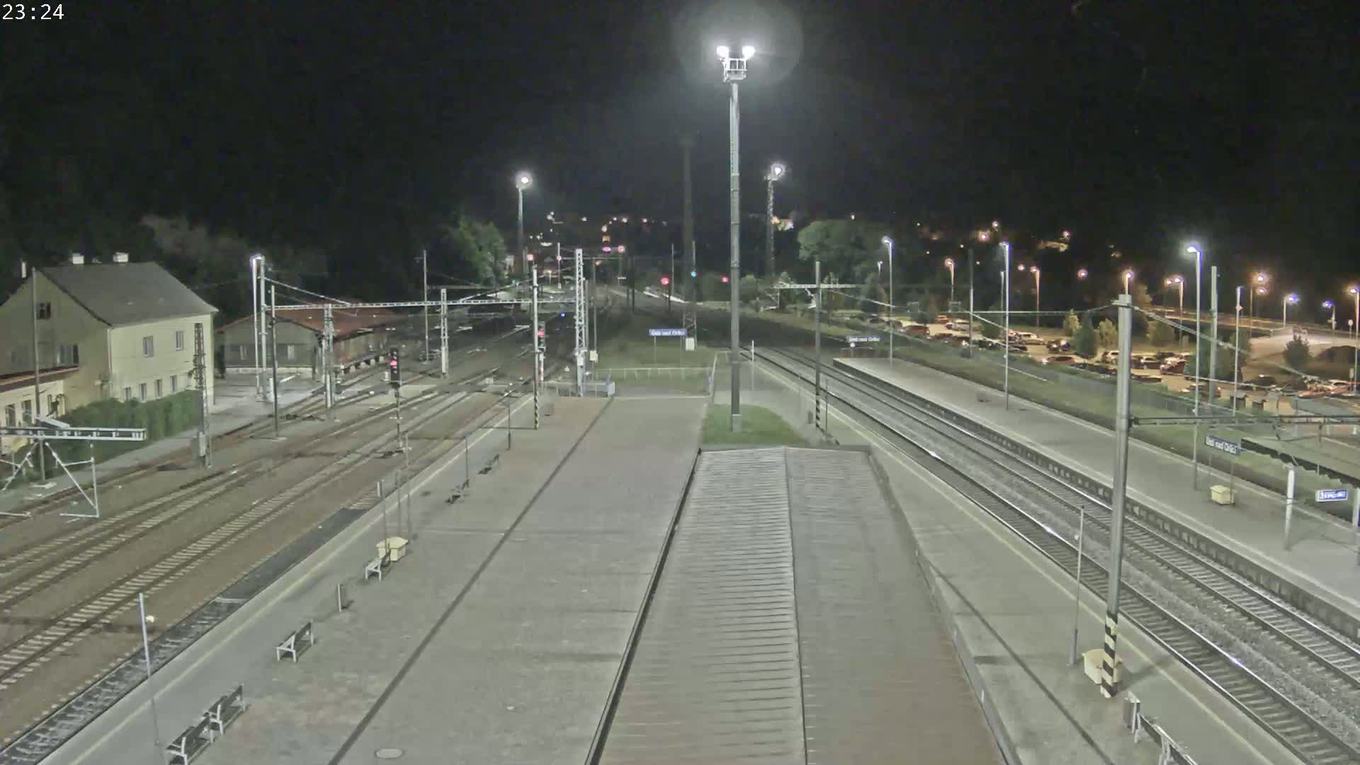 Usti nad Orlici Main Train Station Live Cam - Usti nas Orlici, Pardubice, Czechia