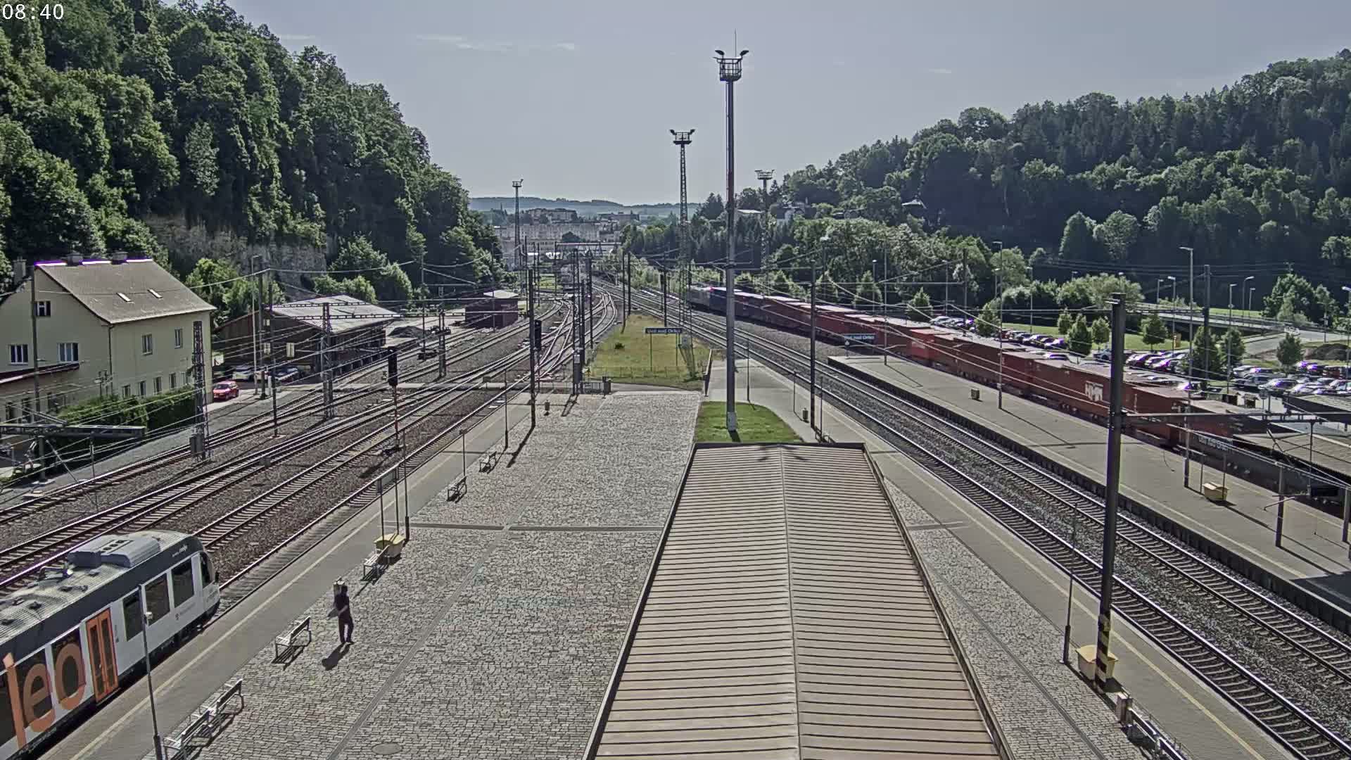Usti nad Orlici Main Train Station Live Cam - Usti nas Orlici, Pardubice, Czechia