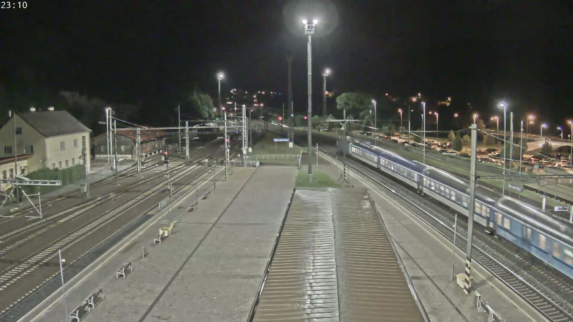 Usti nad Orlici Main Train Station Live Cam - Usti nas Orlici, Pardubice, Czechia