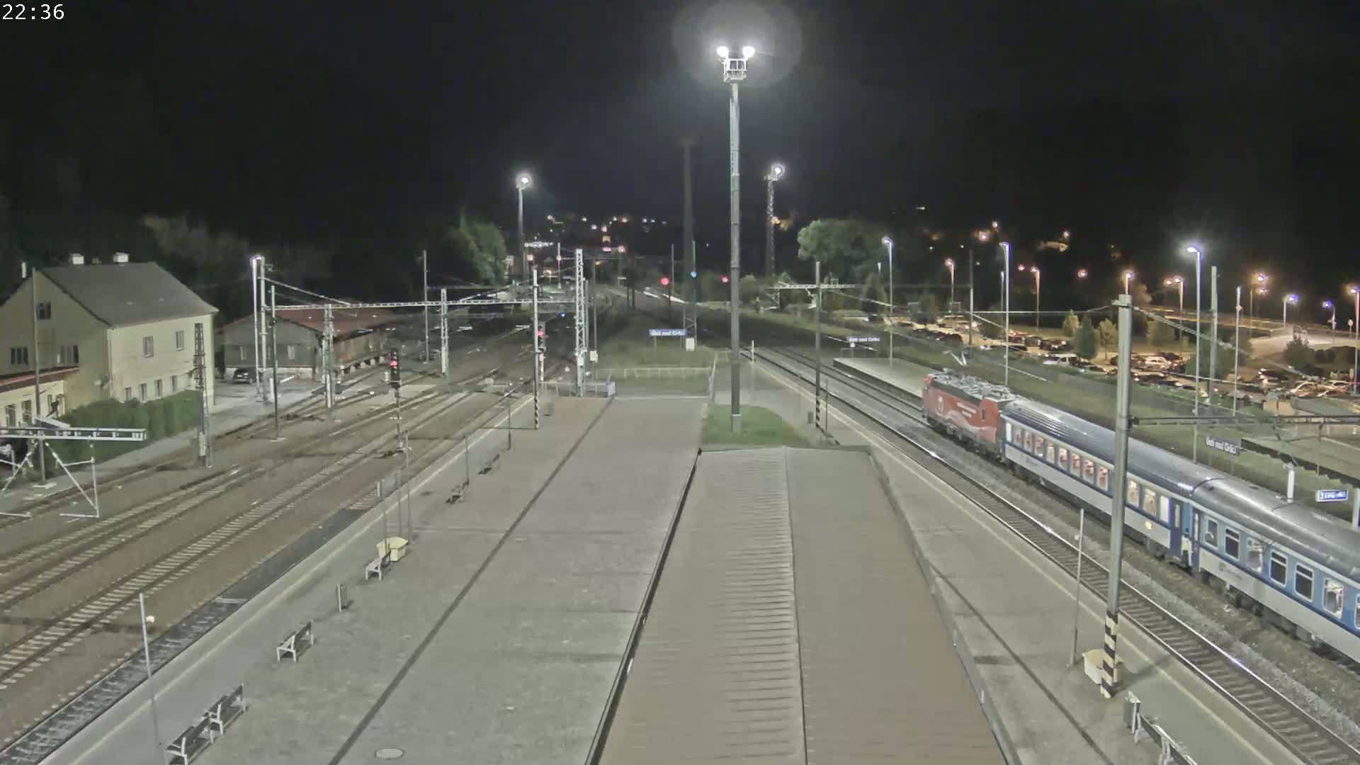 Usti nad Orlici Main Train Station Live Cam - Usti nas Orlici, Pardubice, Czechia