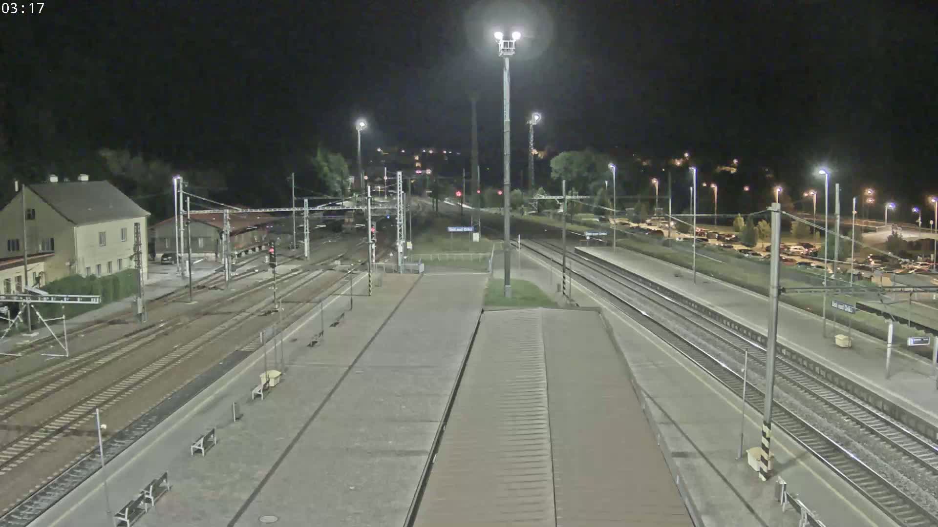 Usti nad Orlici Main Train Station Live Cam - Usti nas Orlici, Pardubice, Czechia