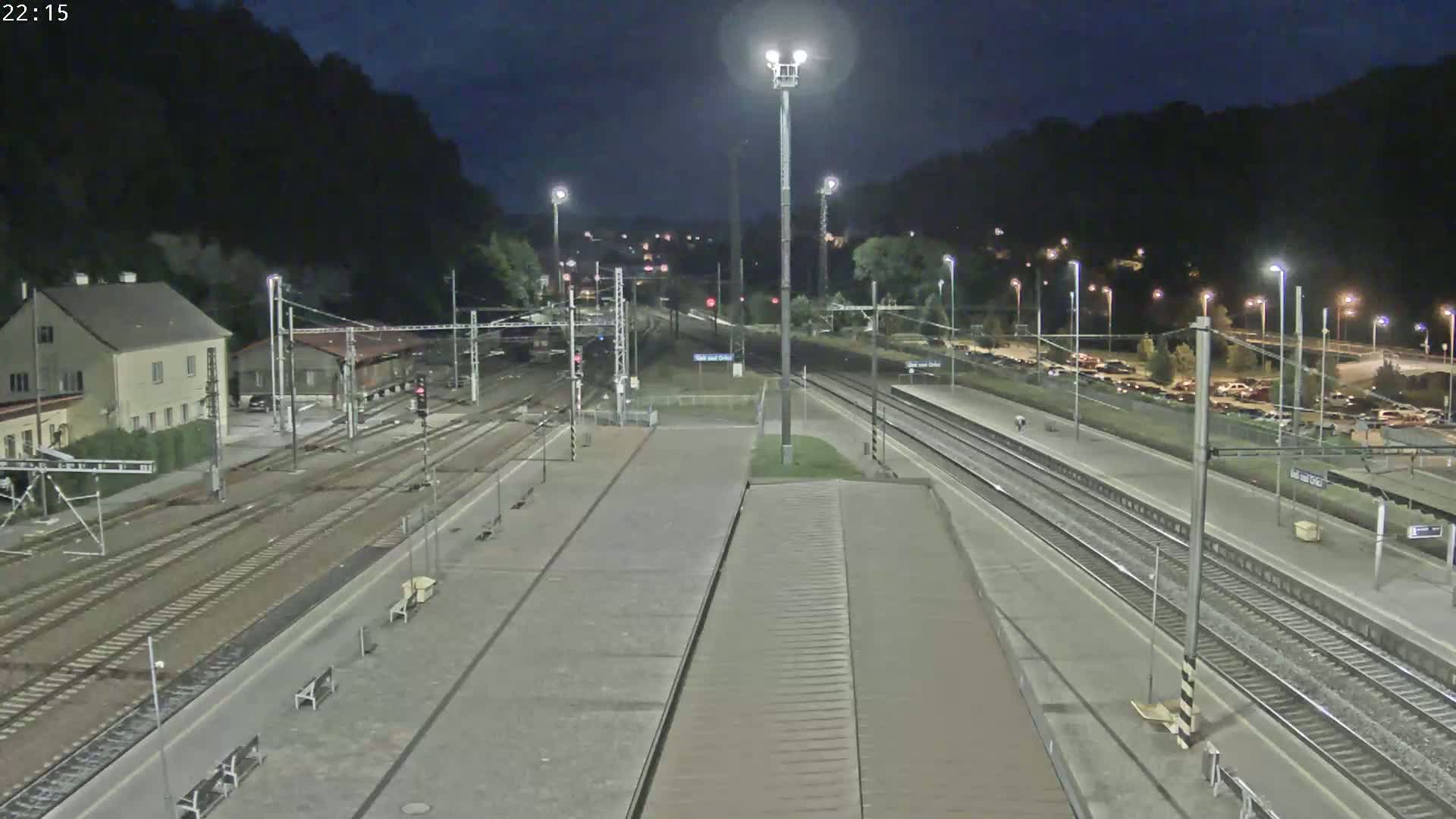 Usti nad Orlici Main Train Station Live Cam - Usti nas Orlici, Pardubice, Czechia