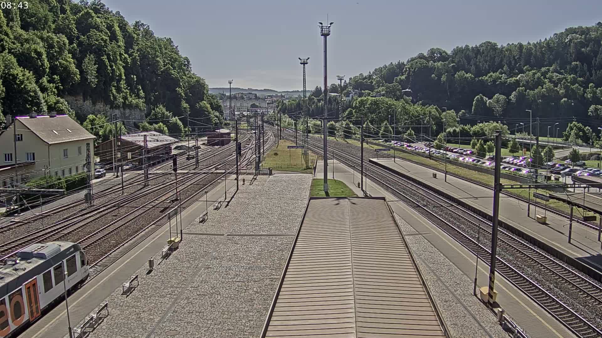 Usti nad Orlici Main Train Station Live Cam - Usti nas Orlici, Pardubice, Czechia