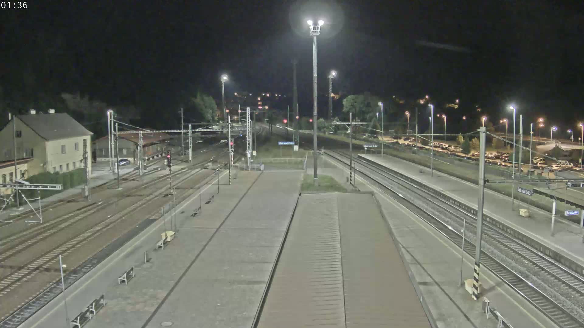 Usti nad Orlici Main Train Station Live Cam - Usti nas Orlici, Pardubice, Czechia