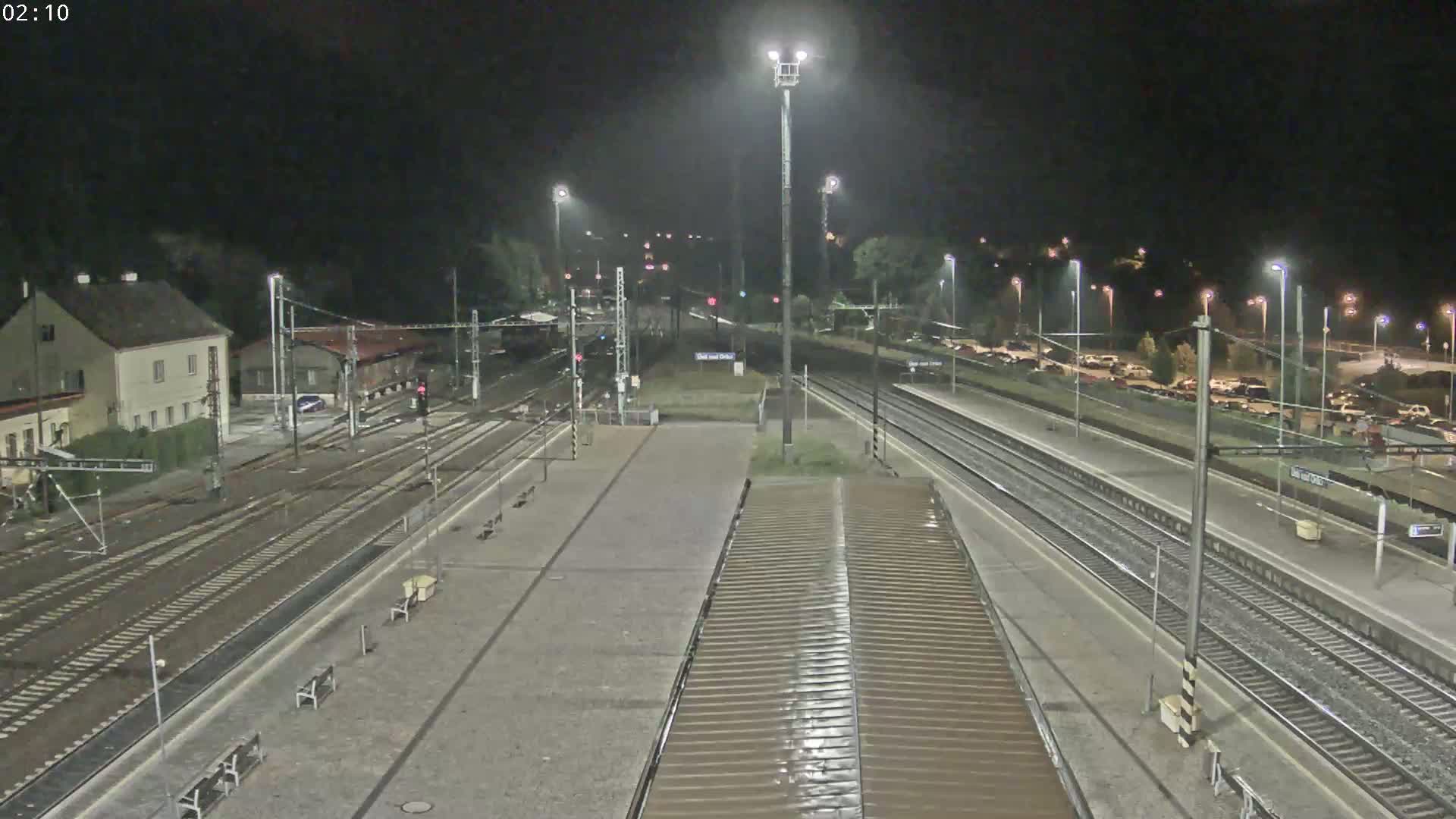 Usti nad Orlici Main Train Station Live Cam - Usti nas Orlici, Pardubice, Czechia