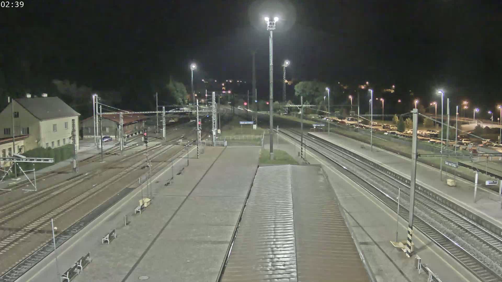 Usti nad Orlici Main Train Station Live Cam - Usti nas Orlici, Pardubice, Czechia