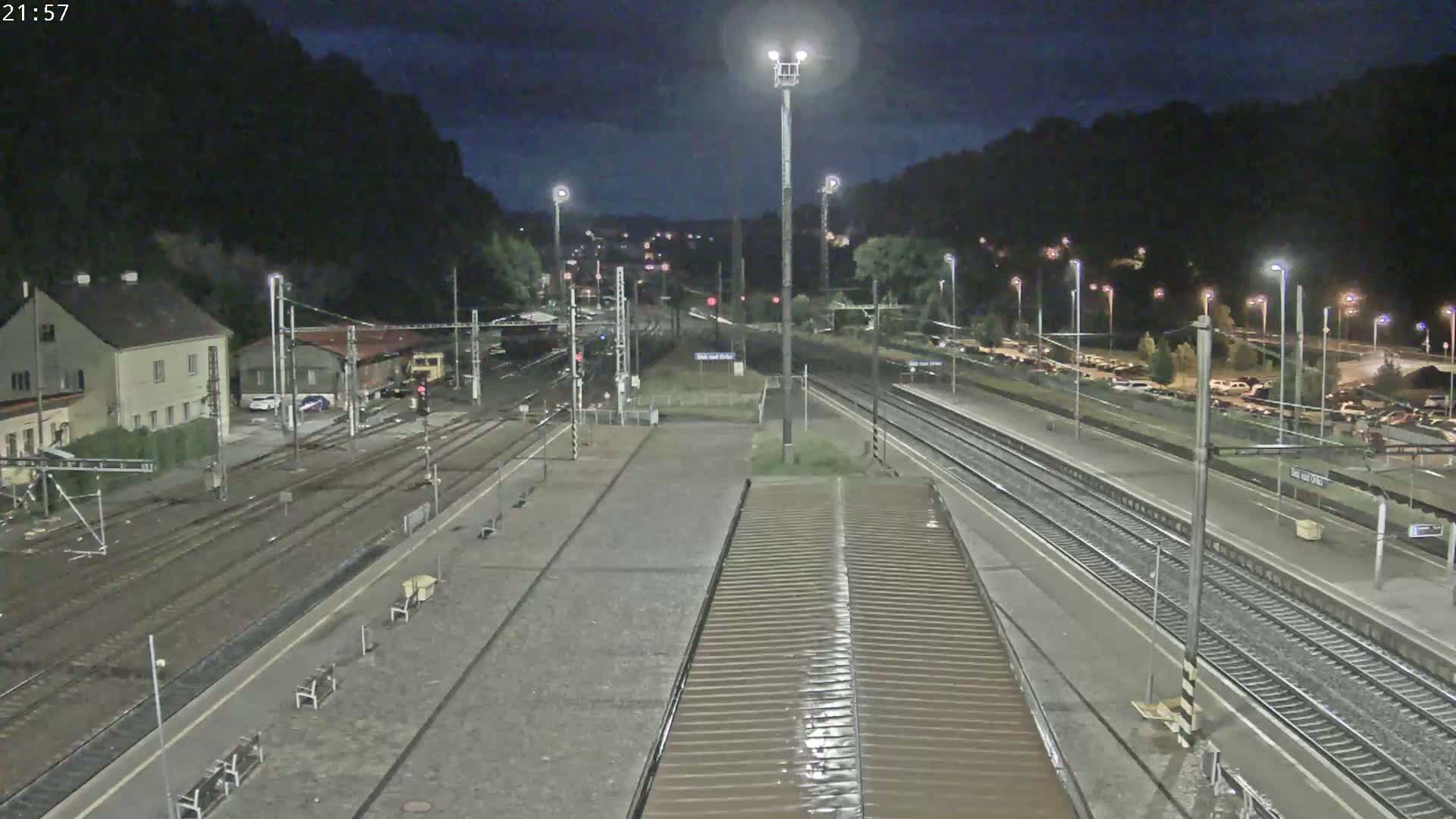 Usti nad Orlici Main Train Station Live Cam - Usti nas Orlici, Pardubice, Czechia