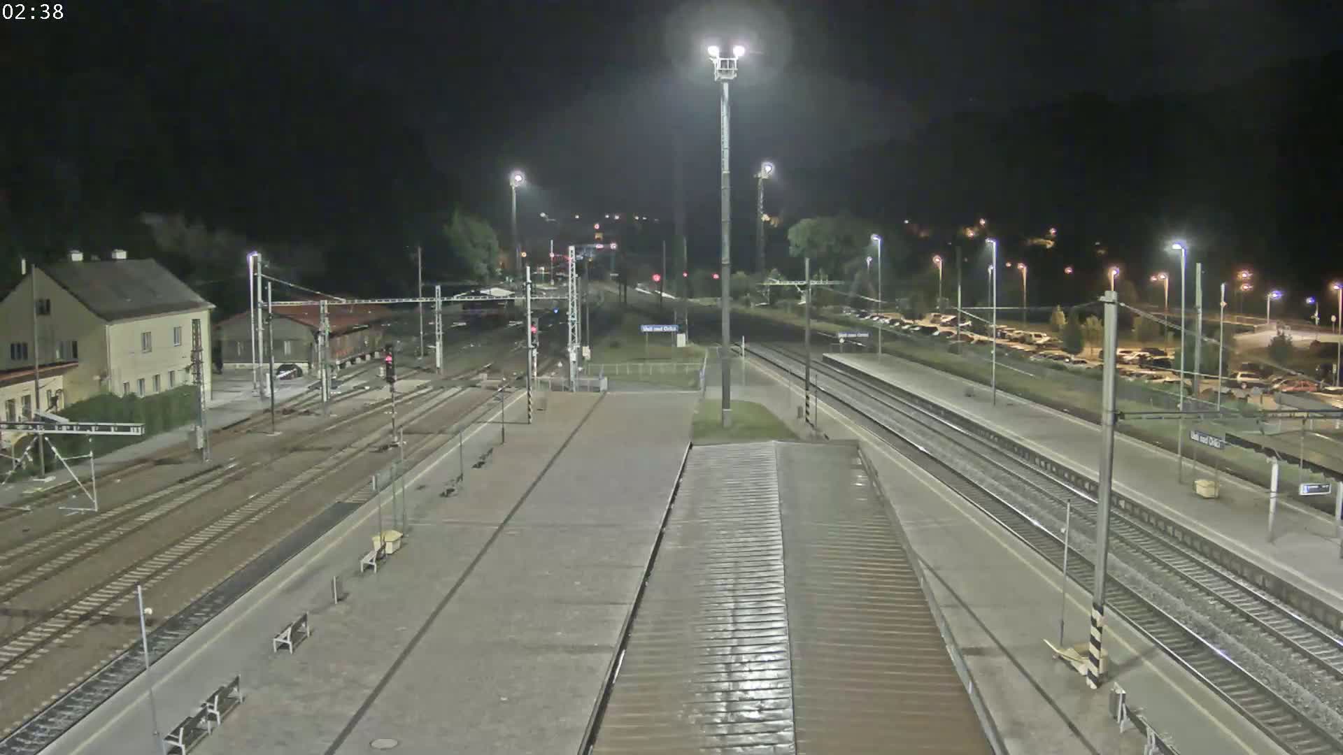 Usti nad Orlici Main Train Station Live Cam - Usti nas Orlici, Pardubice, Czechia