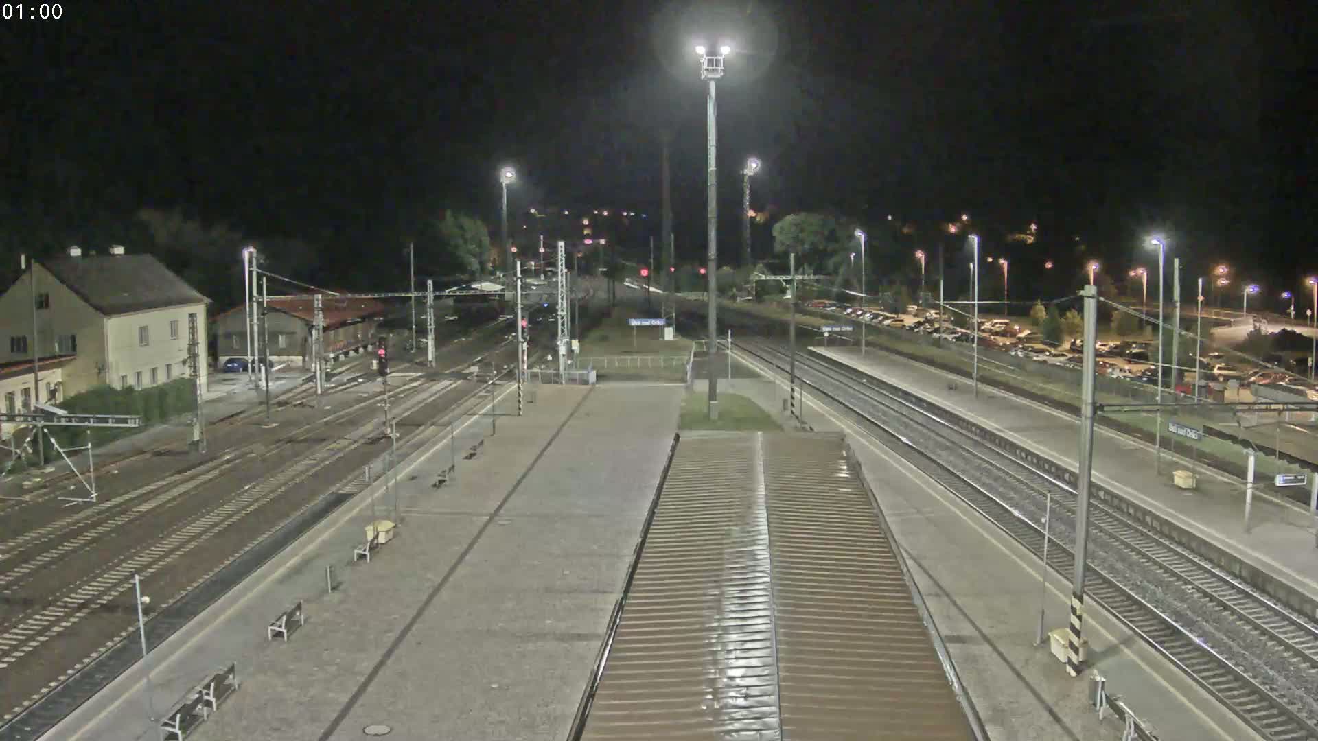 Usti nad Orlici Main Train Station Live Cam - Usti nas Orlici, Pardubice, Czechia