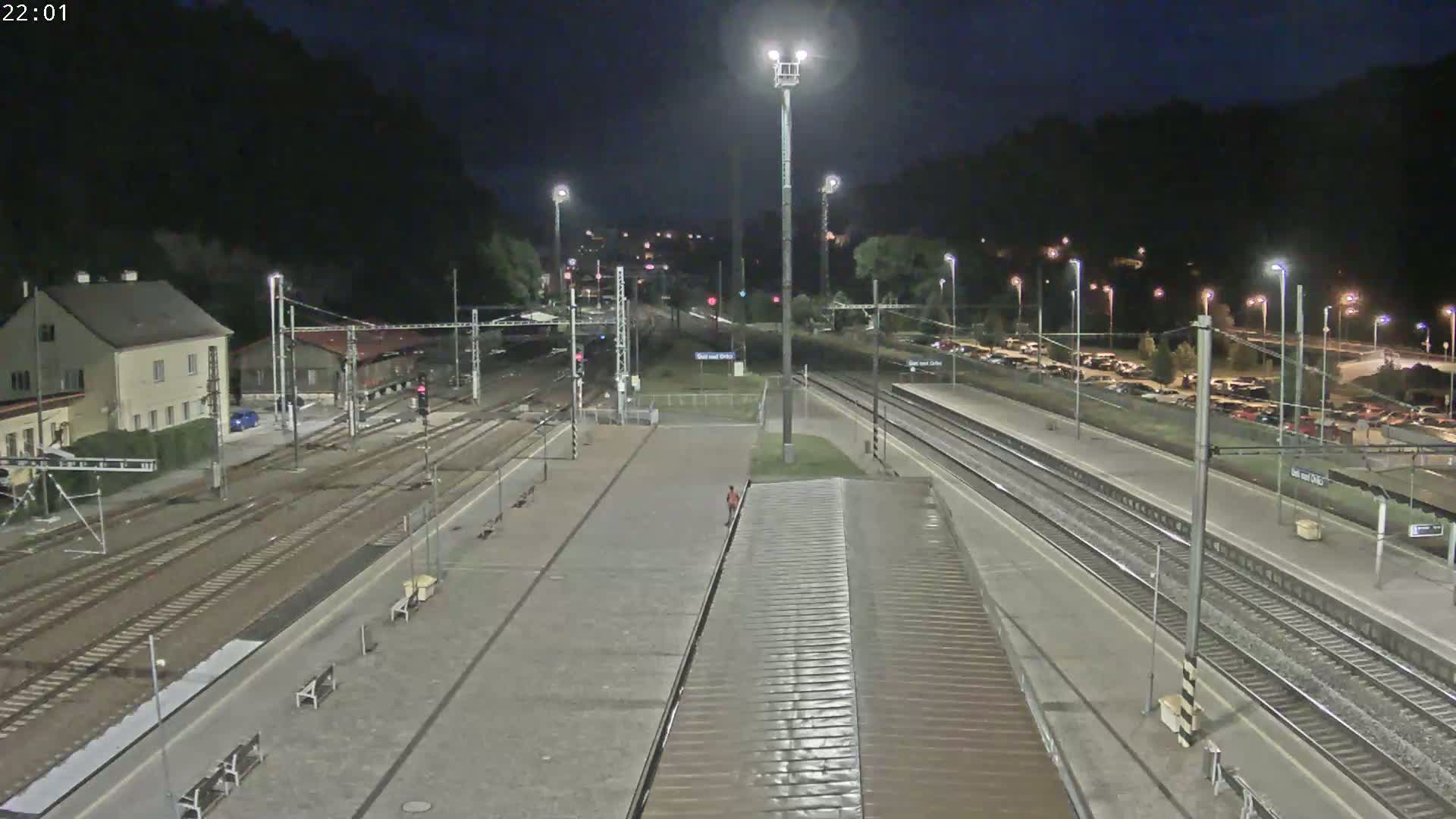 Usti nad Orlici Main Train Station Live Cam - Usti nas Orlici, Pardubice, Czechia