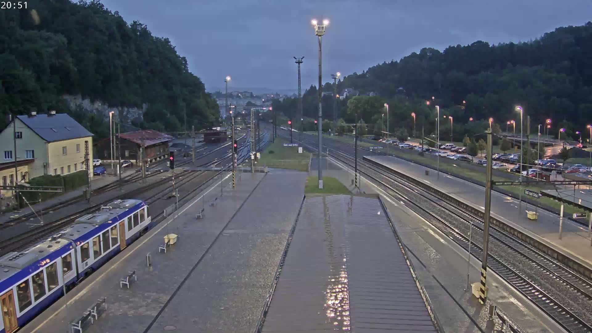 Usti nad Orlici Main Train Station Live Cam - Usti nas Orlici, Pardubice, Czechia
