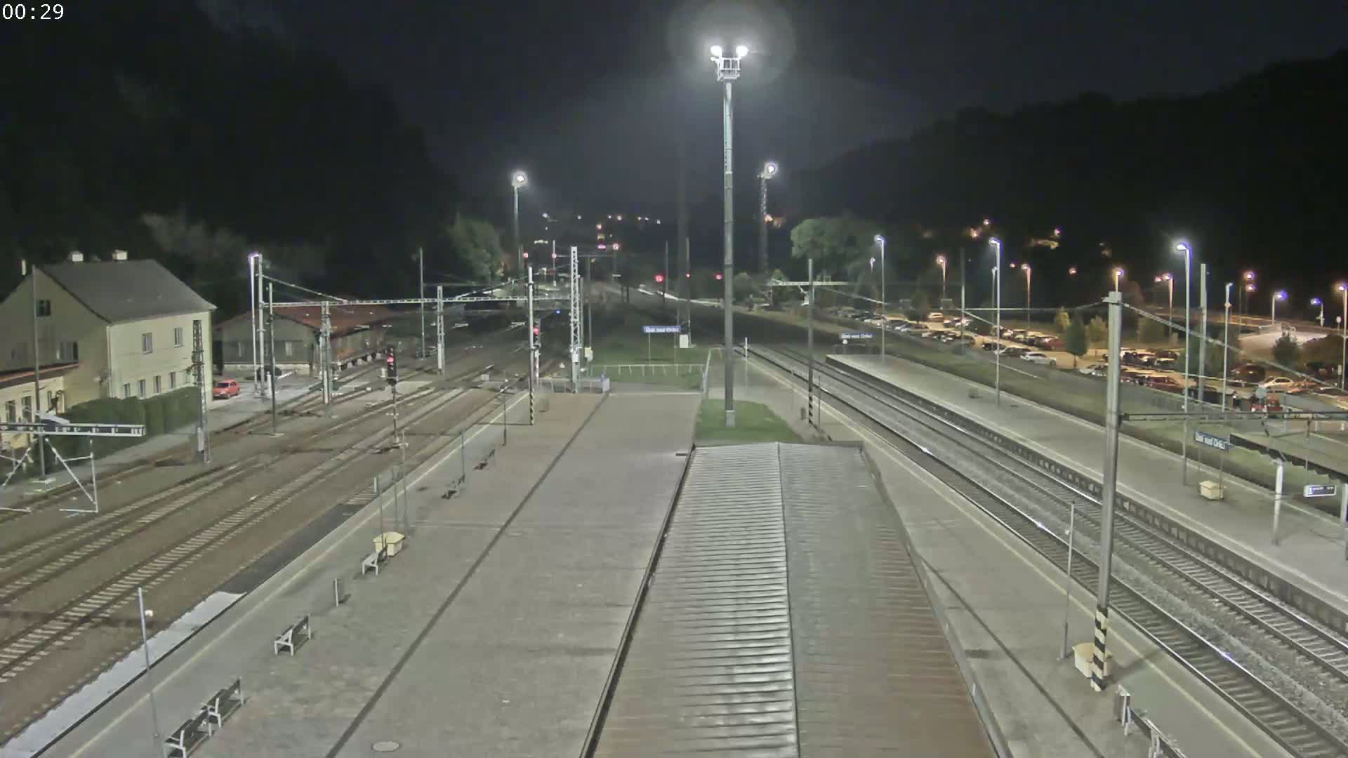 Usti nad Orlici Main Train Station Live Cam - Usti nas Orlici, Pardubice, Czechia