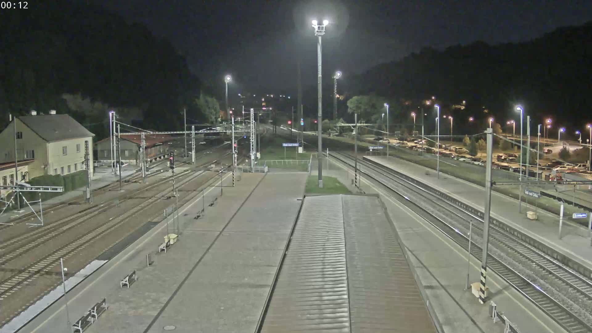 Usti nad Orlici Main Train Station Live Cam - Usti nas Orlici, Pardubice, Czechia