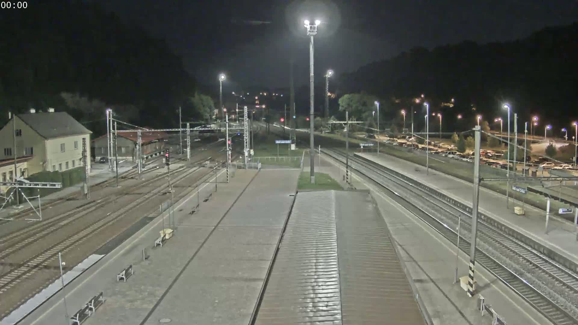 Usti nad Orlici Main Train Station Live Cam - Usti nas Orlici, Pardubice, Czechia