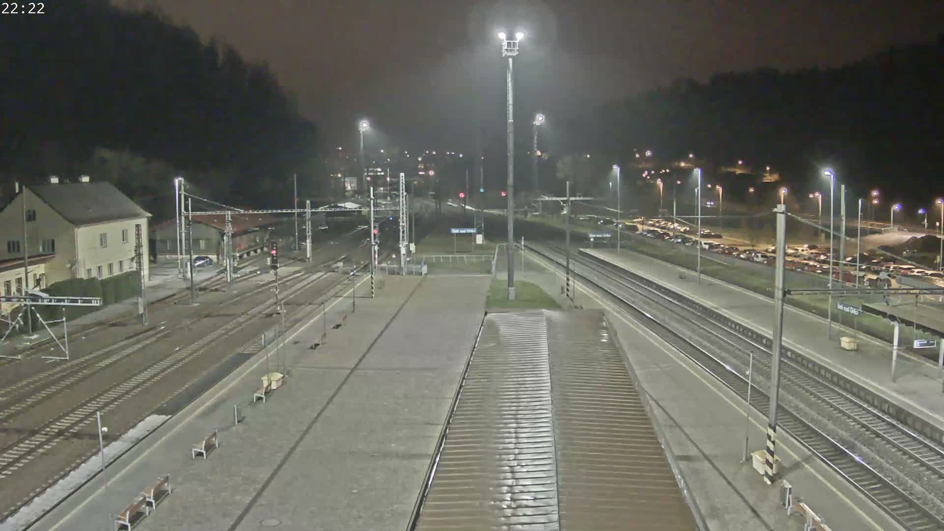 Usti nad Orlici Main Train Station Live Cam - Usti nas Orlici, Pardubice, Czechia