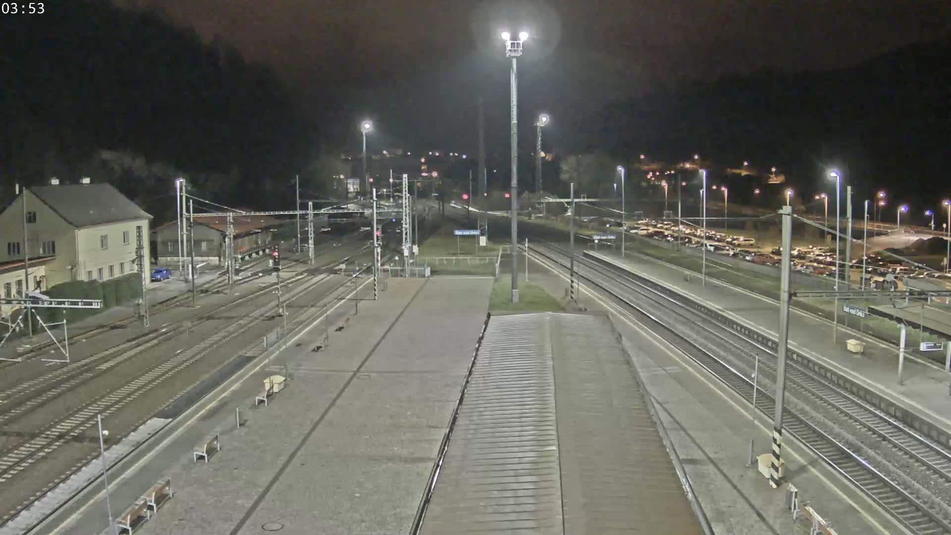 Usti nad Orlici Main Train Station Live Cam - Usti nas Orlici, Pardubice, Czechia