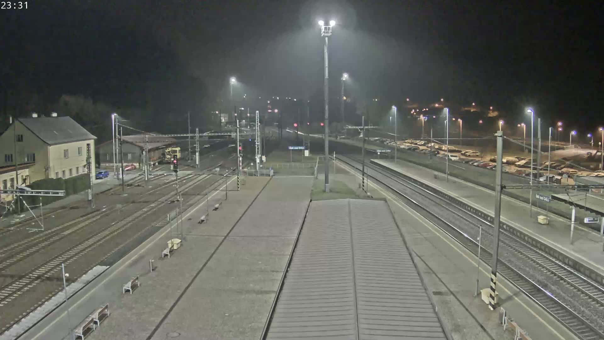 Usti nad Orlici Main Train Station Live Cam - Usti nas Orlici, Pardubice, Czechia