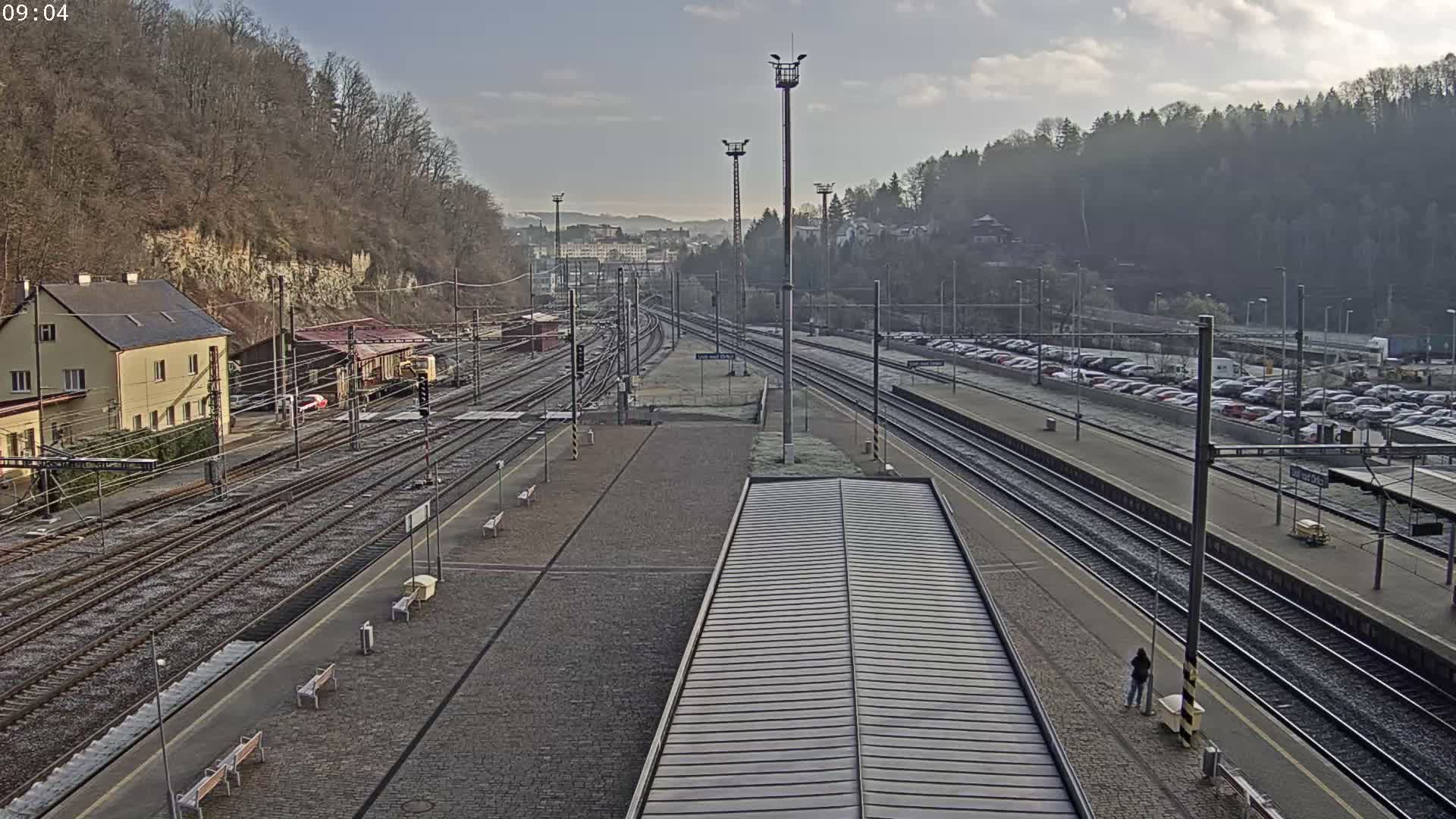 Usti nad Orlici Main Train Station Live Cam - Usti nas Orlici, Pardubice, Czechia