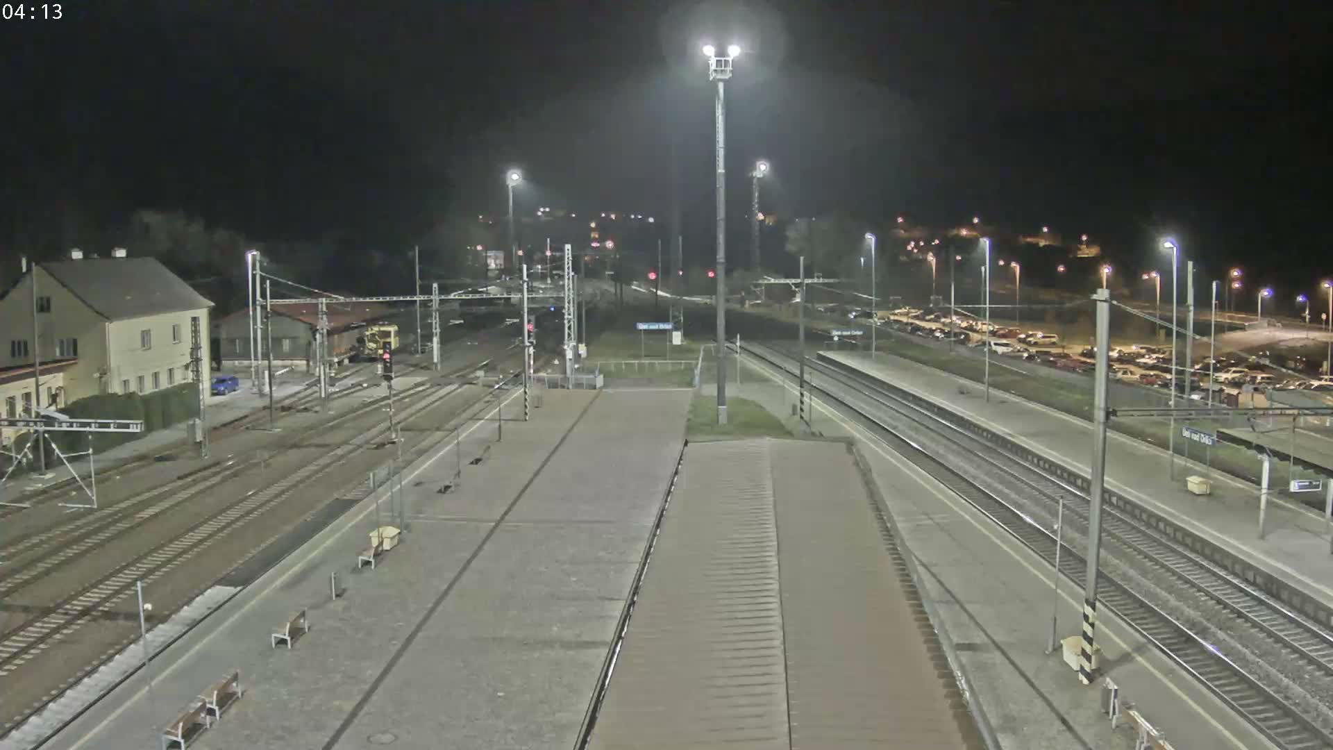 Usti nad Orlici Main Train Station Live Cam - Usti nas Orlici, Pardubice, Czechia