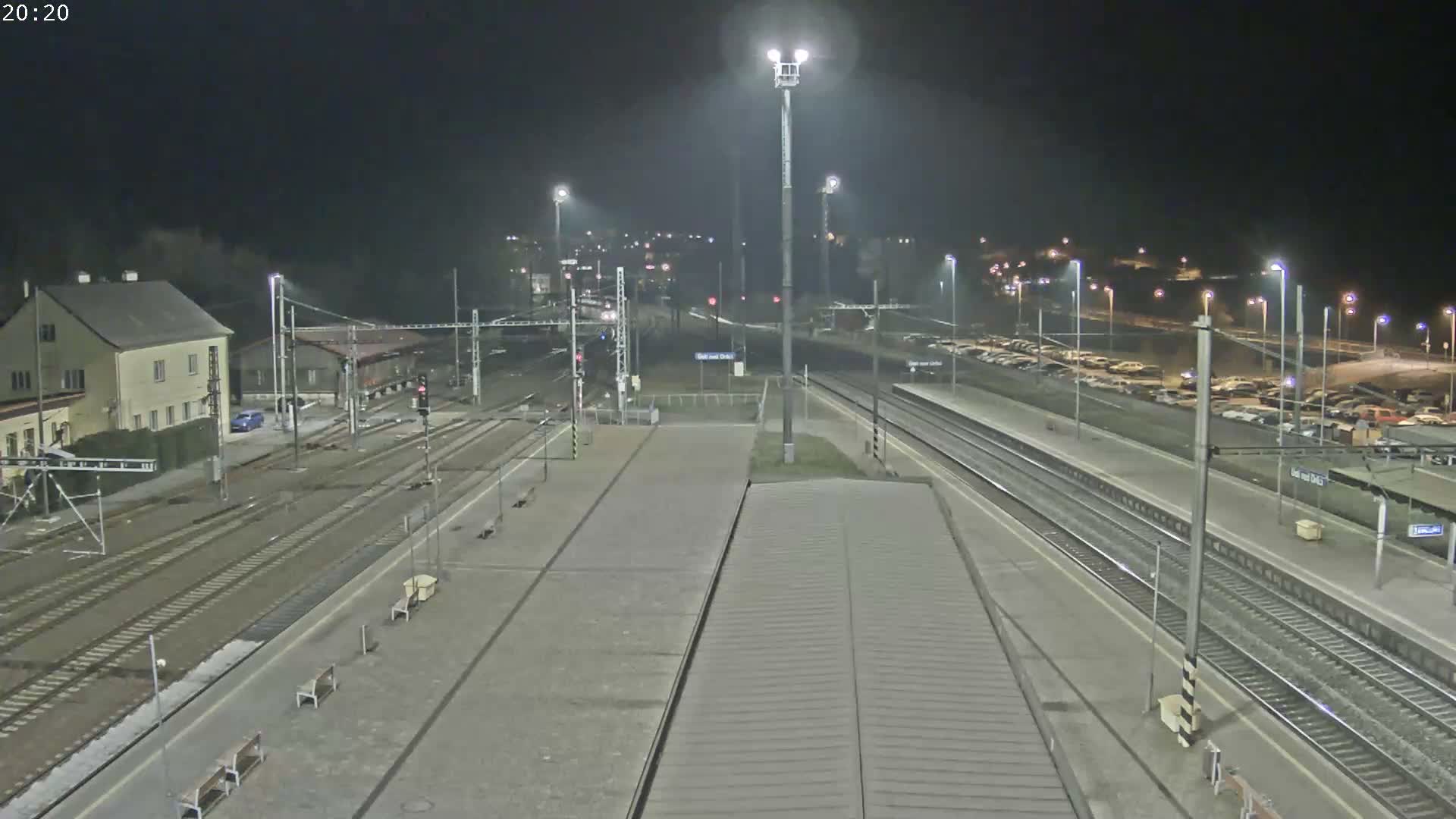 Usti nad Orlici Main Train Station Live Cam - Usti nas Orlici, Pardubice, Czechia