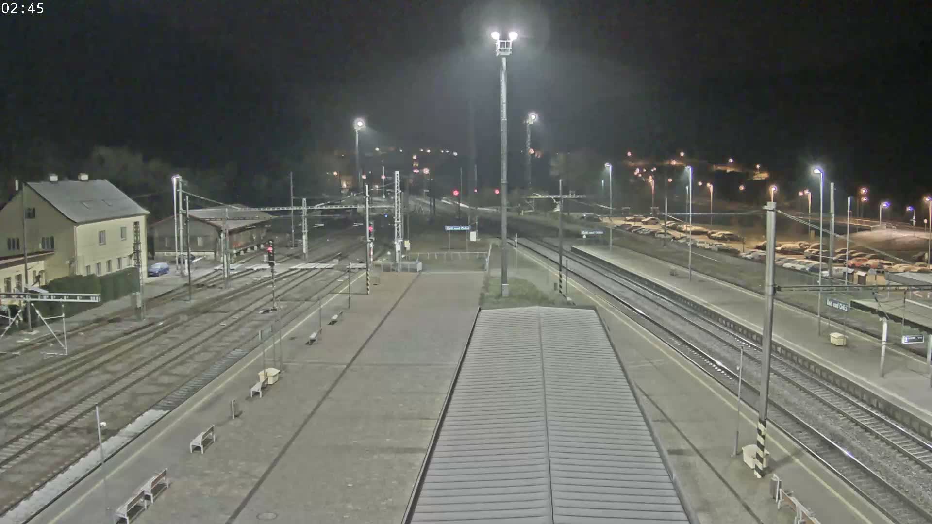 Usti nad Orlici Main Train Station Live Cam - Usti nas Orlici, Pardubice, Czechia