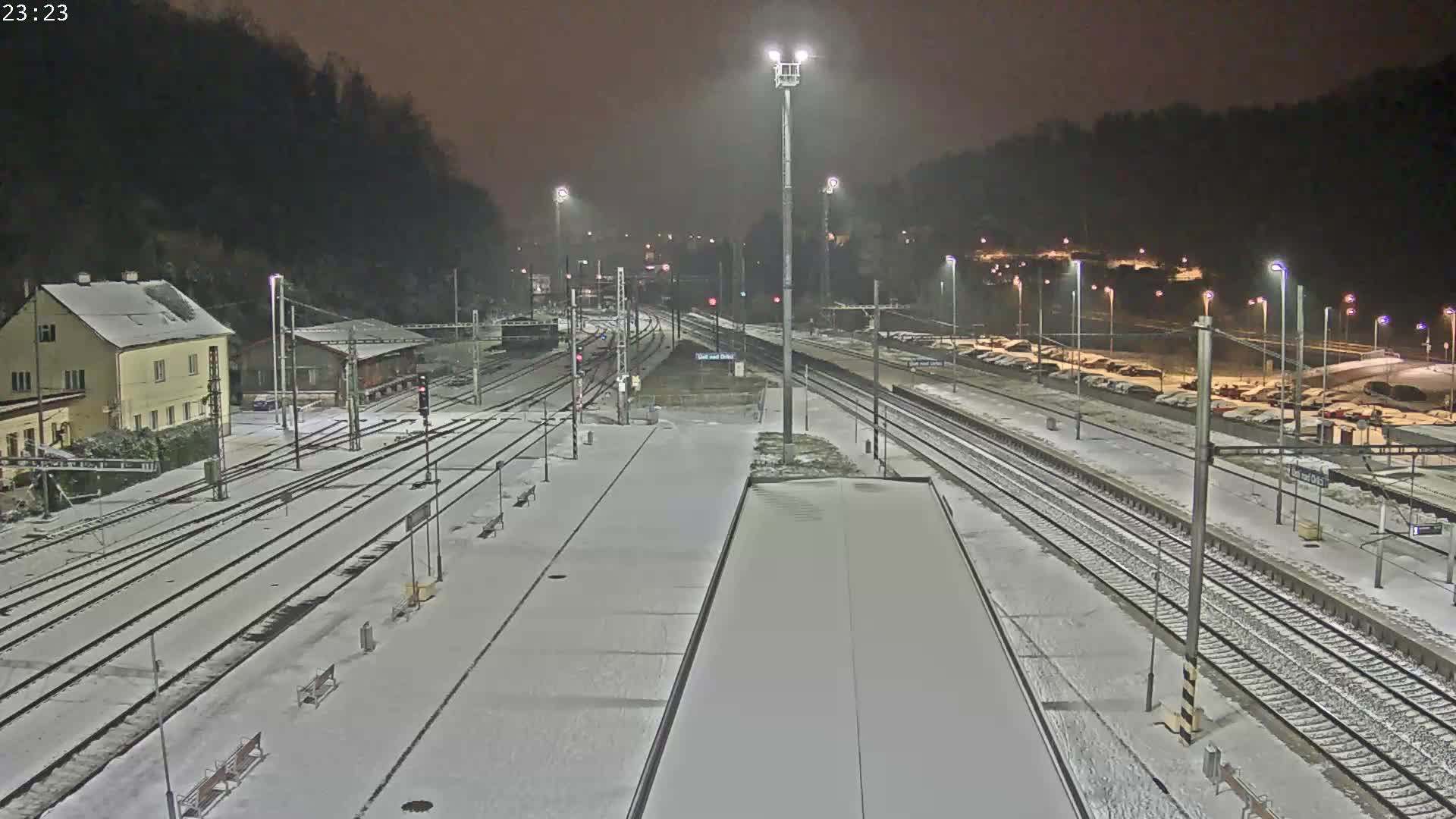 Usti nad Orlici Main Train Station Live Cam - Usti nas Orlici, Pardubice, Czechia