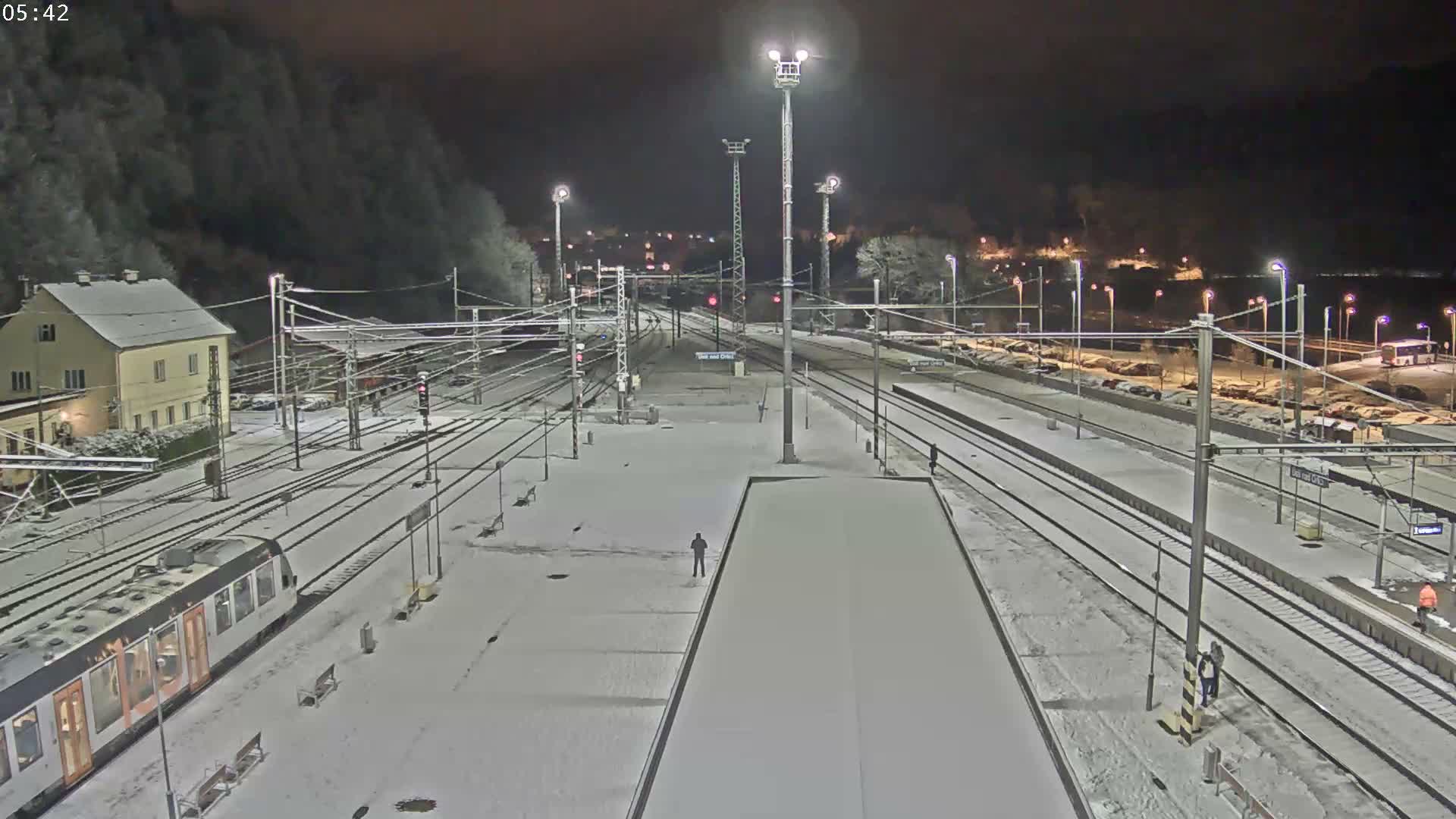 Usti nad Orlici Main Train Station Live Cam - Usti nas Orlici, Pardubice, Czechia
