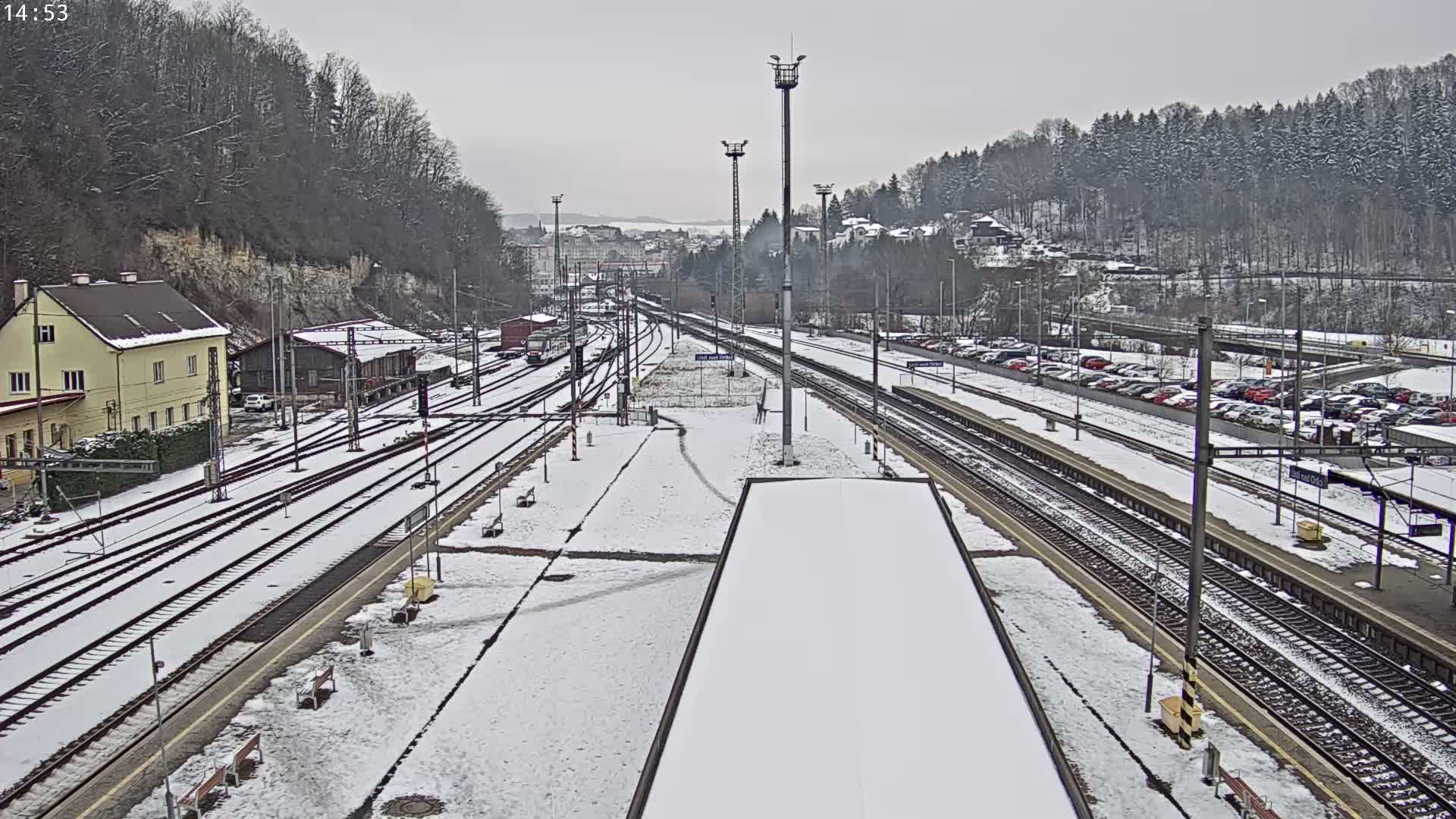 Usti nad Orlici Main Train Station Live Cam - Usti nas Orlici, Pardubice, Czechia
