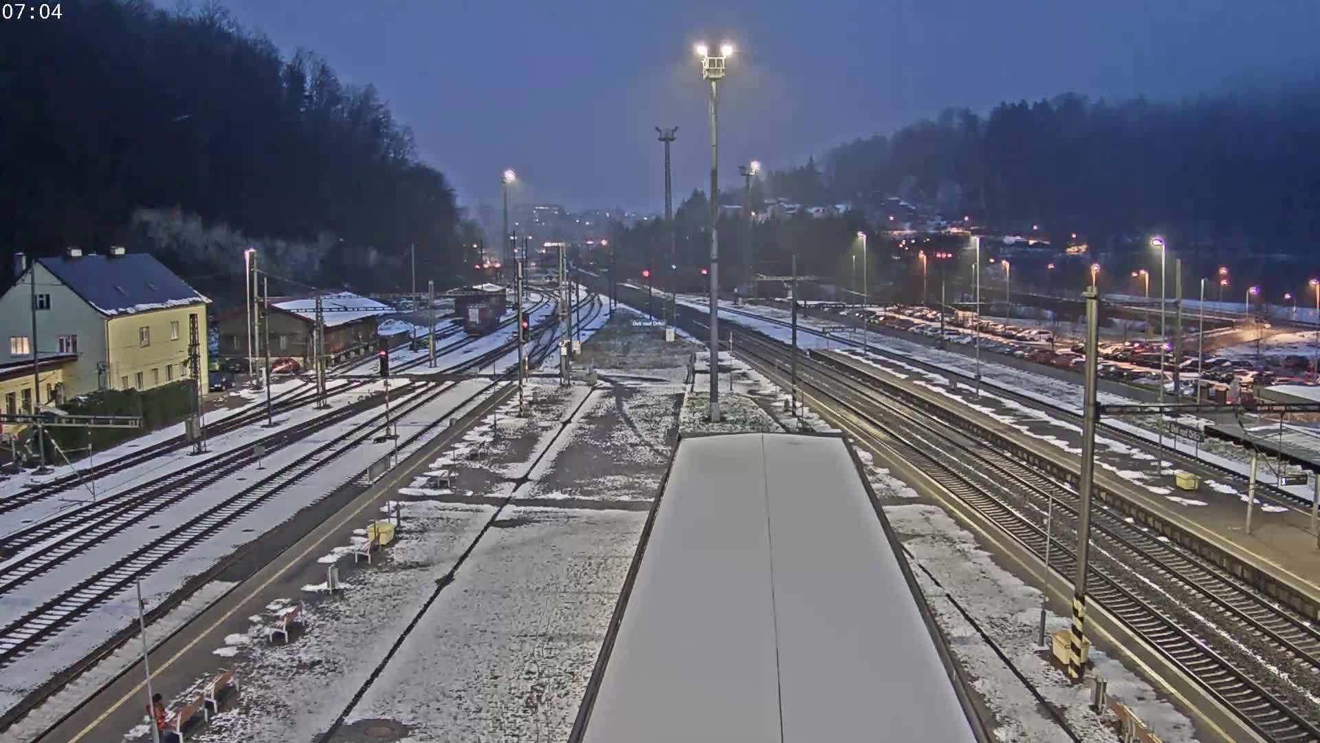 Usti nad Orlici Main Train Station Live Cam - Usti nas Orlici, Pardubice, Czechia