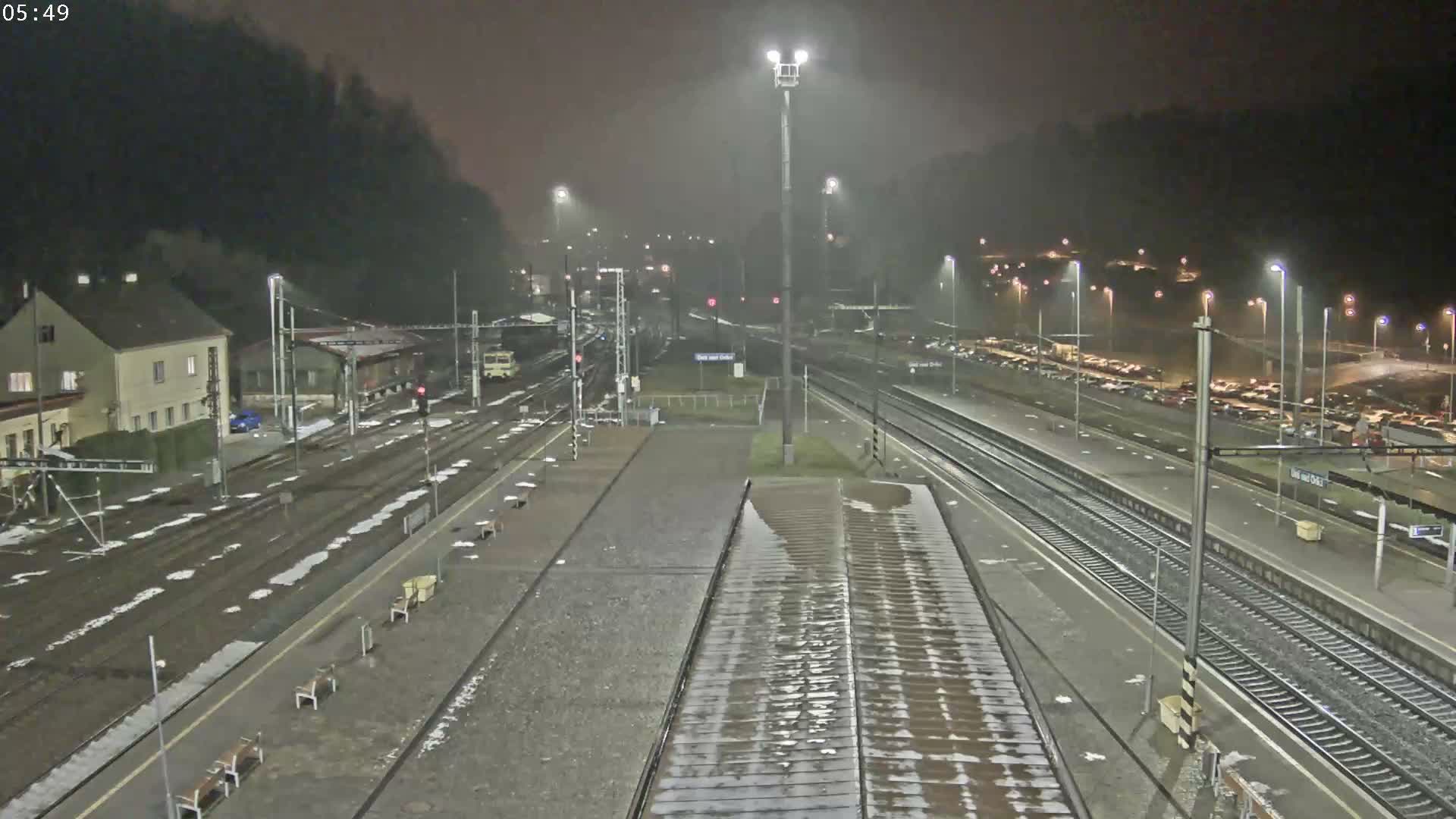 Usti nad Orlici Main Train Station Live Cam - Usti nas Orlici, Pardubice, Czechia