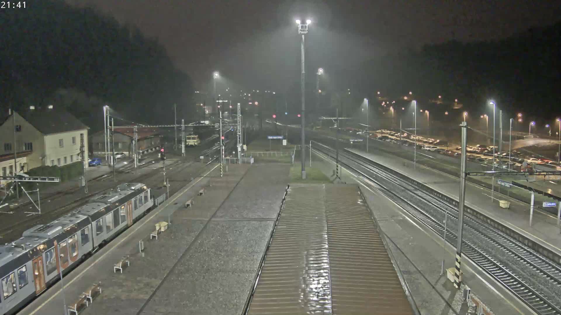 Usti nad Orlici Main Train Station Live Cam - Usti nas Orlici, Pardubice, Czechia