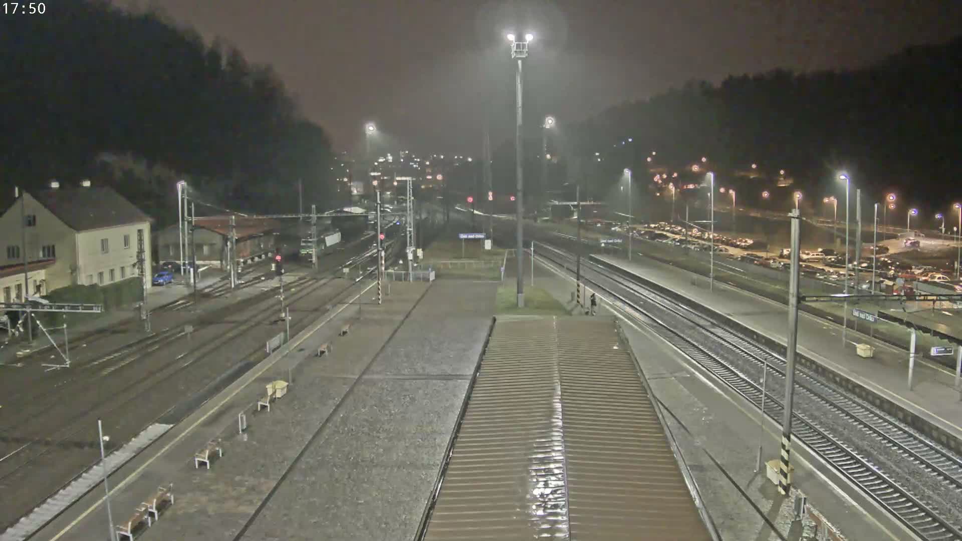 Usti nad Orlici Main Train Station Live Cam - Usti nas Orlici, Pardubice, Czechia