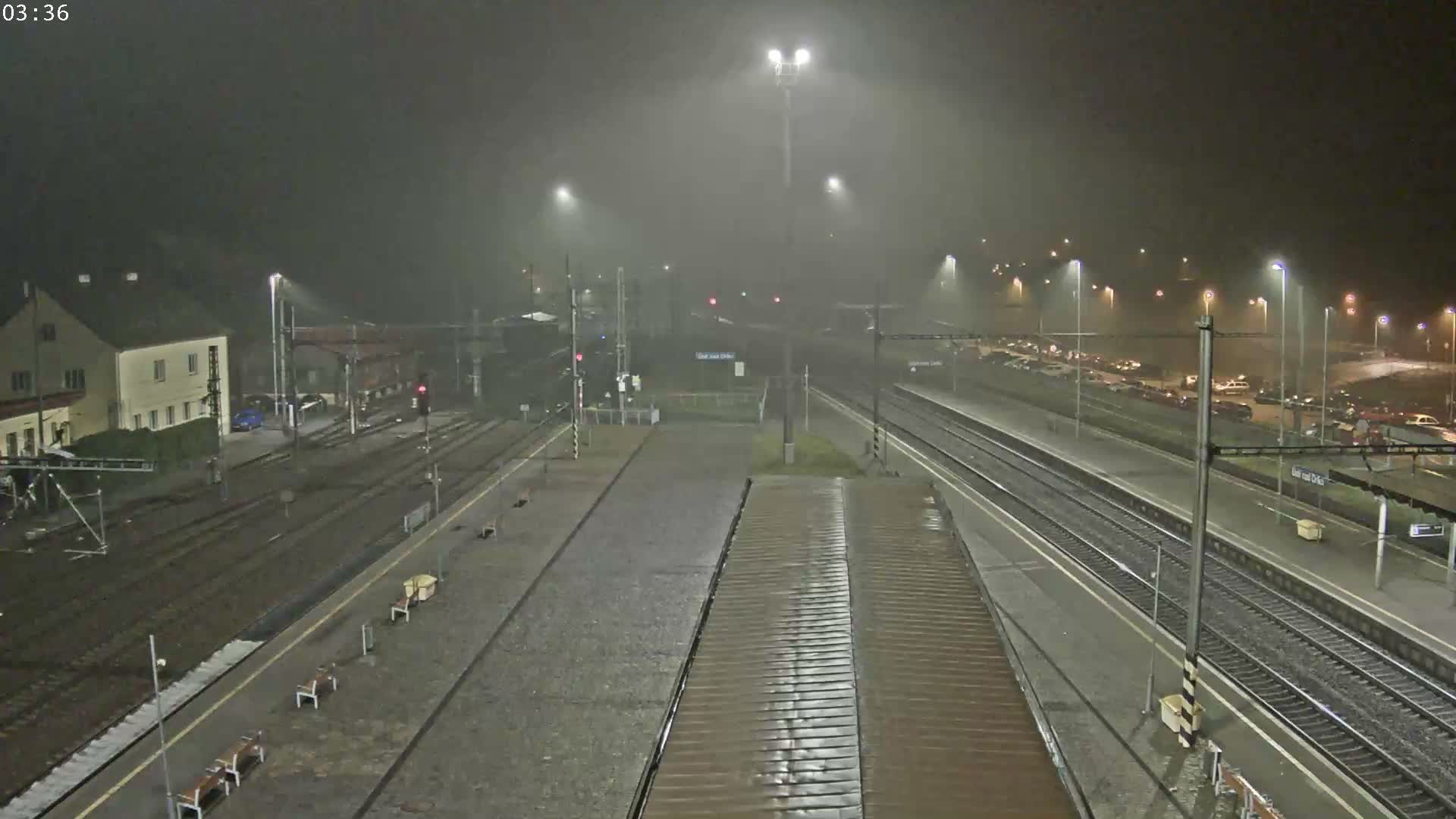 Usti nad Orlici Main Train Station Live Cam - Usti nas Orlici, Pardubice, Czechia