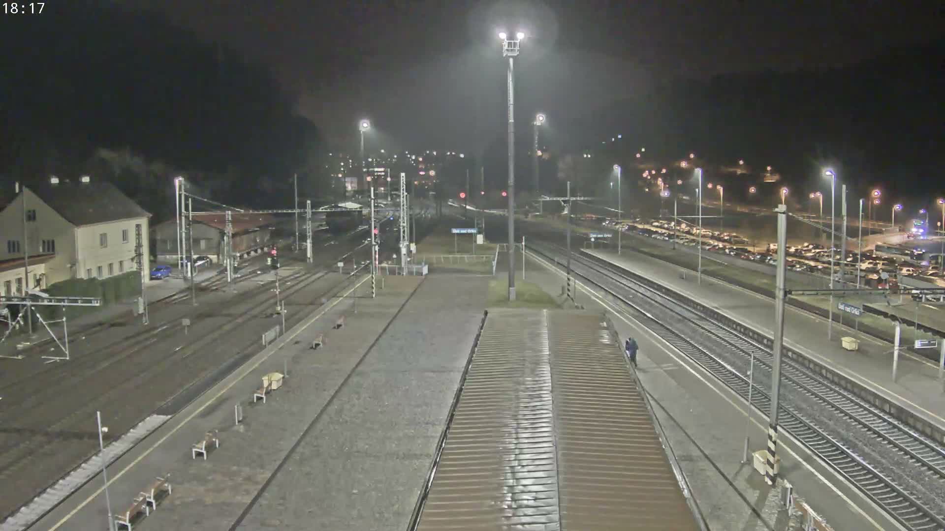 Usti nad Orlici Main Train Station Live Cam - Usti nas Orlici, Pardubice, Czechia