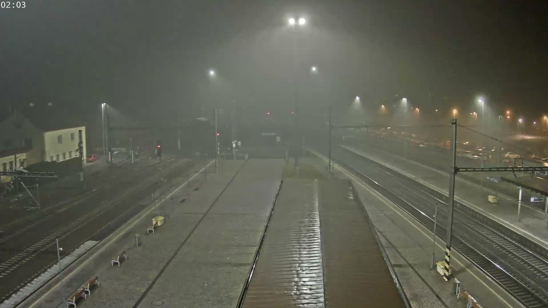 Usti nad Orlici Main Train Station Live Cam - Usti nas Orlici, Pardubice, Czechia