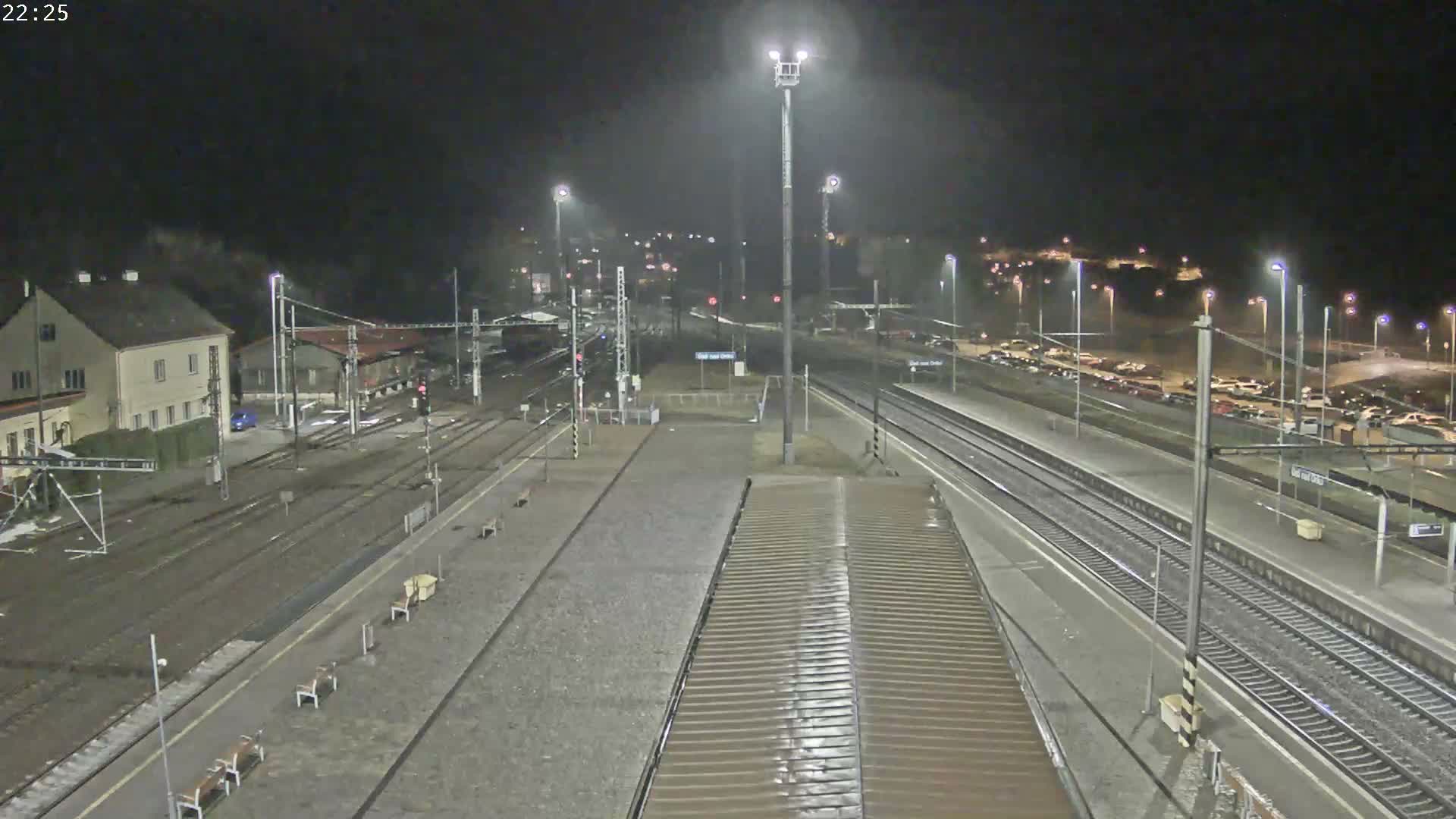 Usti nad Orlici Main Train Station Live Cam - Usti nas Orlici, Pardubice, Czechia