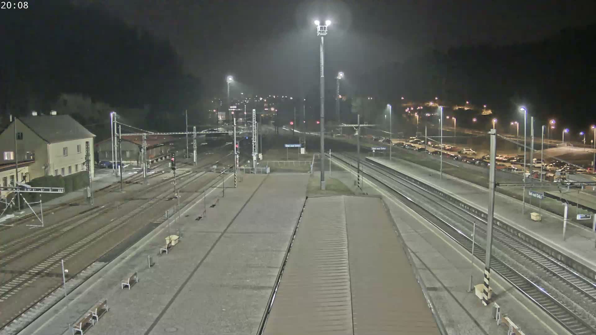 Usti nad Orlici Main Train Station Live Cam - Usti nas Orlici, Pardubice, Czechia