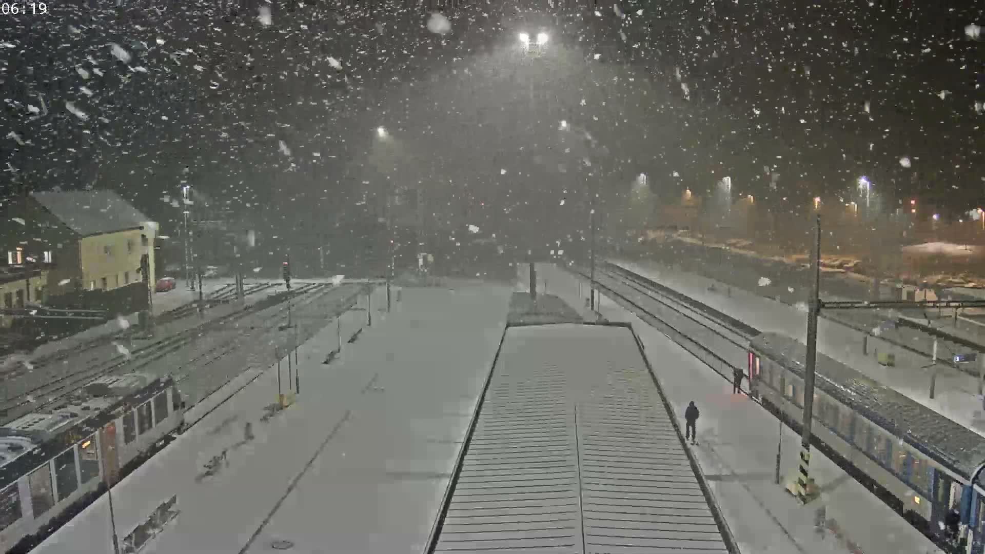 Usti nad Orlici Main Train Station Live Cam - Usti nas Orlici, Pardubice, Czechia