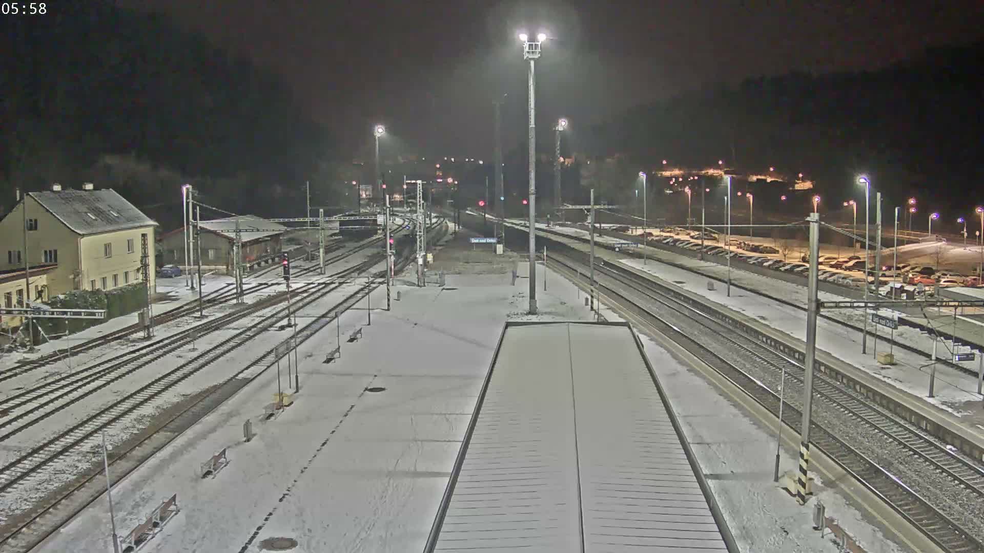 Usti nad Orlici Main Train Station Live Cam - Usti nas Orlici, Pardubice, Czechia