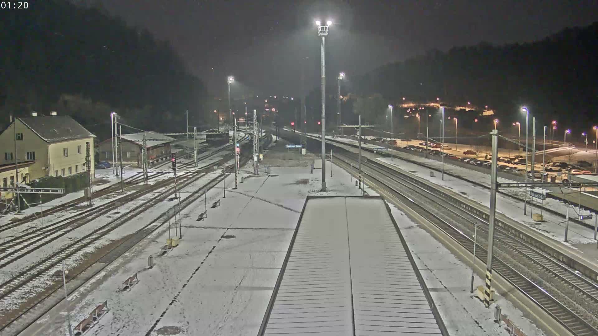 Usti nad Orlici Main Train Station Live Cam - Usti nas Orlici, Pardubice, Czechia
