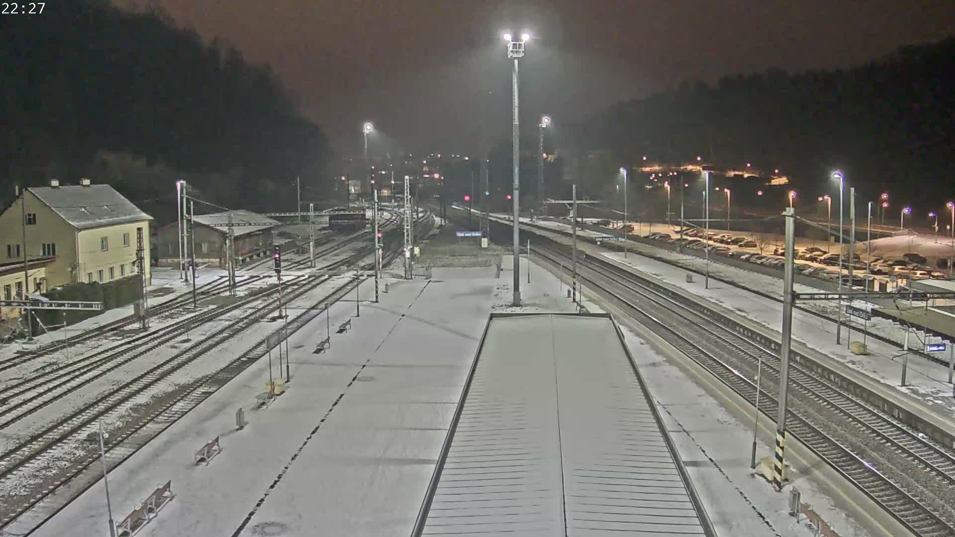 Usti nad Orlici Main Train Station Live Cam - Usti nas Orlici, Pardubice, Czechia